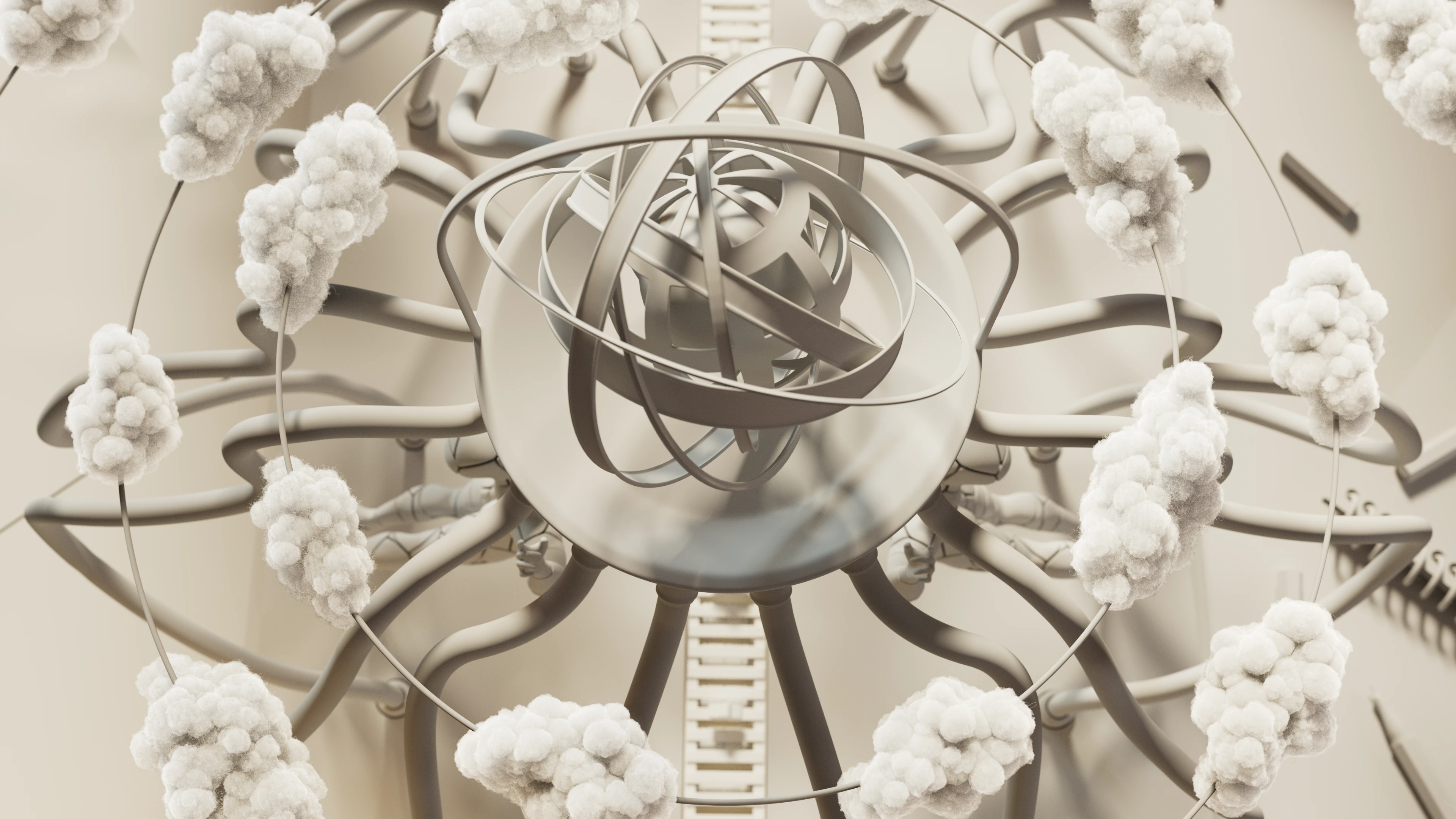 3D Animation | White Snow Sculpture | Motion Design — Изображение №32 — 3D, Анимация на Dprofile