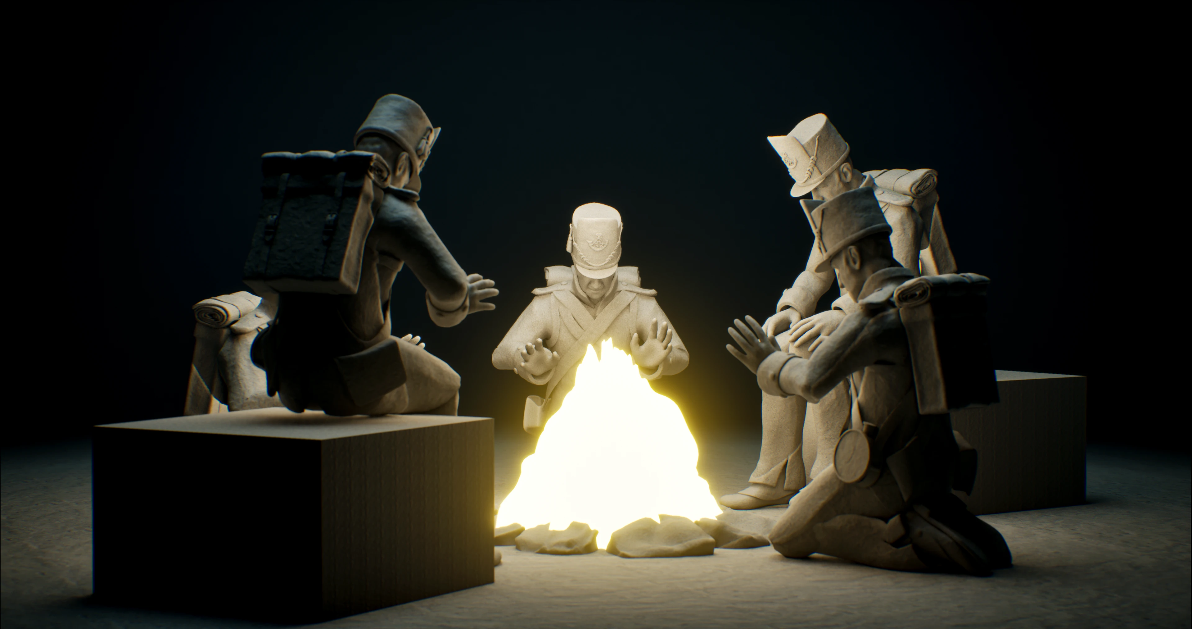 NAPOLEON STORY | UNREAL ENGINE CINEMATIC — Изображение №58 — 3D, Анимация на Dprofile