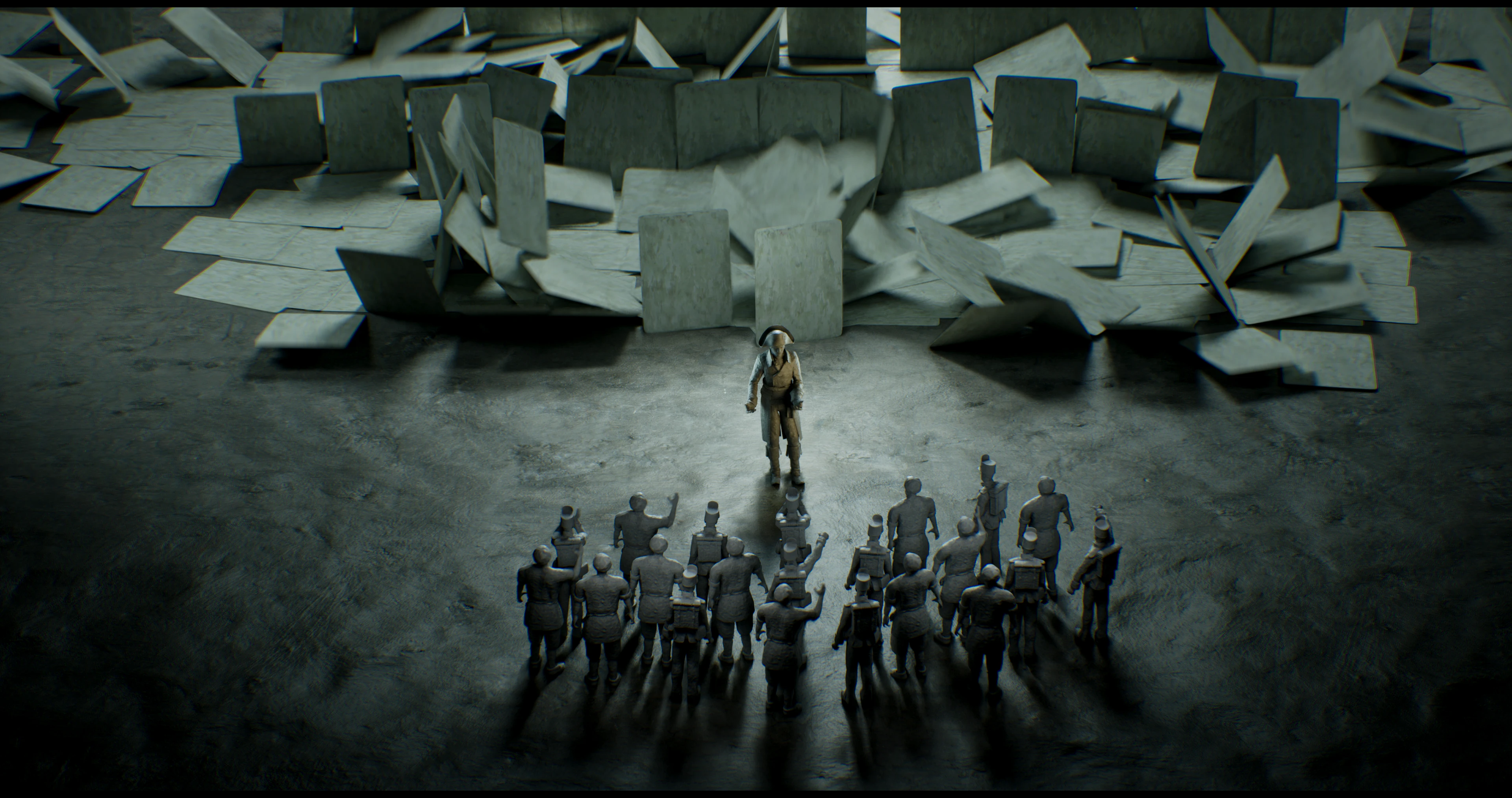 NAPOLEON STORY | UNREAL ENGINE CINEMATIC — Изображение №53 — 3D, Анимация на Dprofile