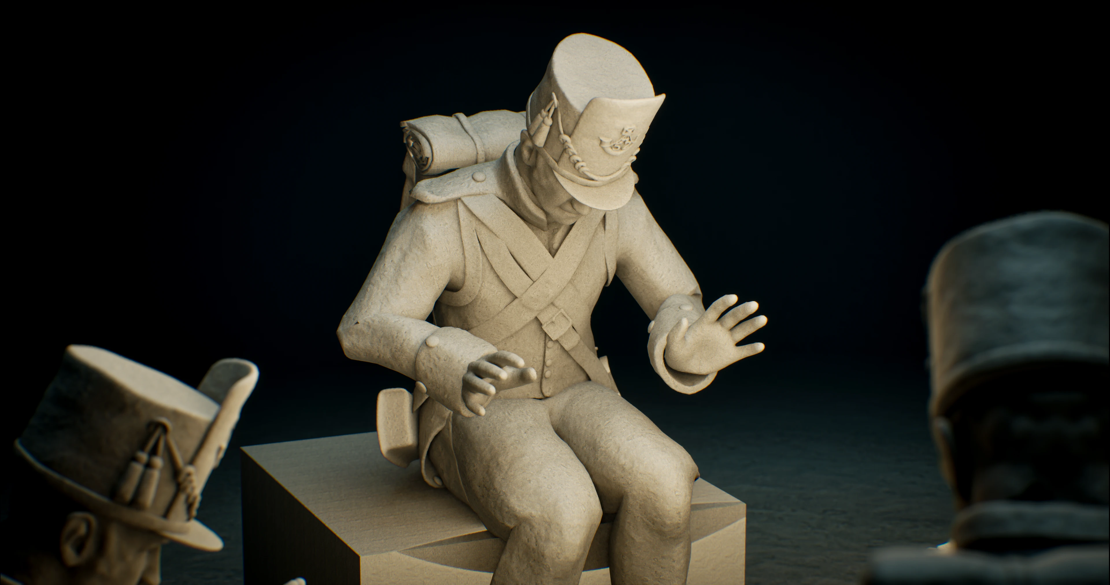 NAPOLEON STORY | UNREAL ENGINE CINEMATIC — Изображение №59 — 3D, Анимация на Dprofile