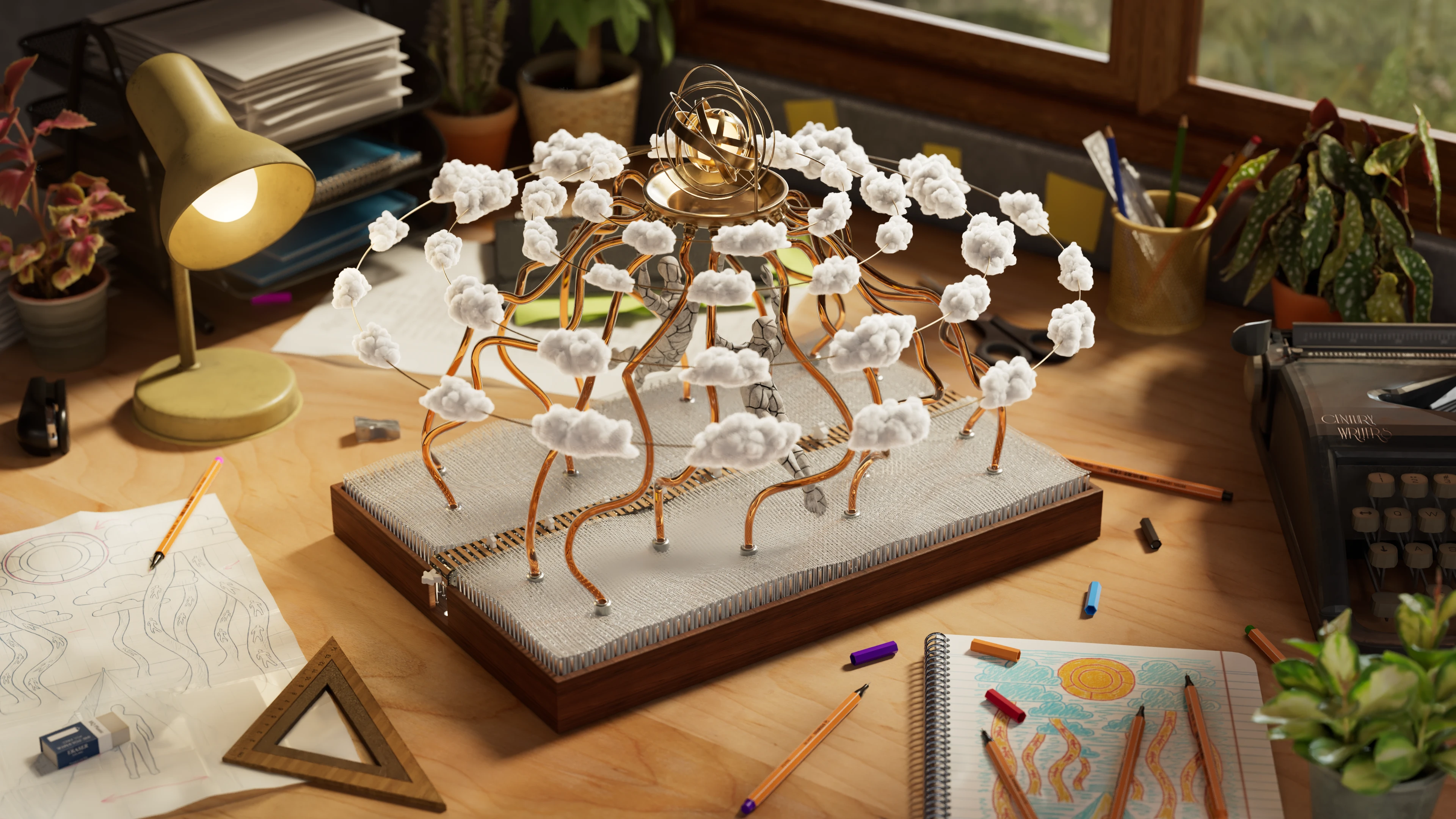 3D Animation | White Snow Sculpture | Motion Design — Изображение №2 — 3D, Анимация на Dprofile