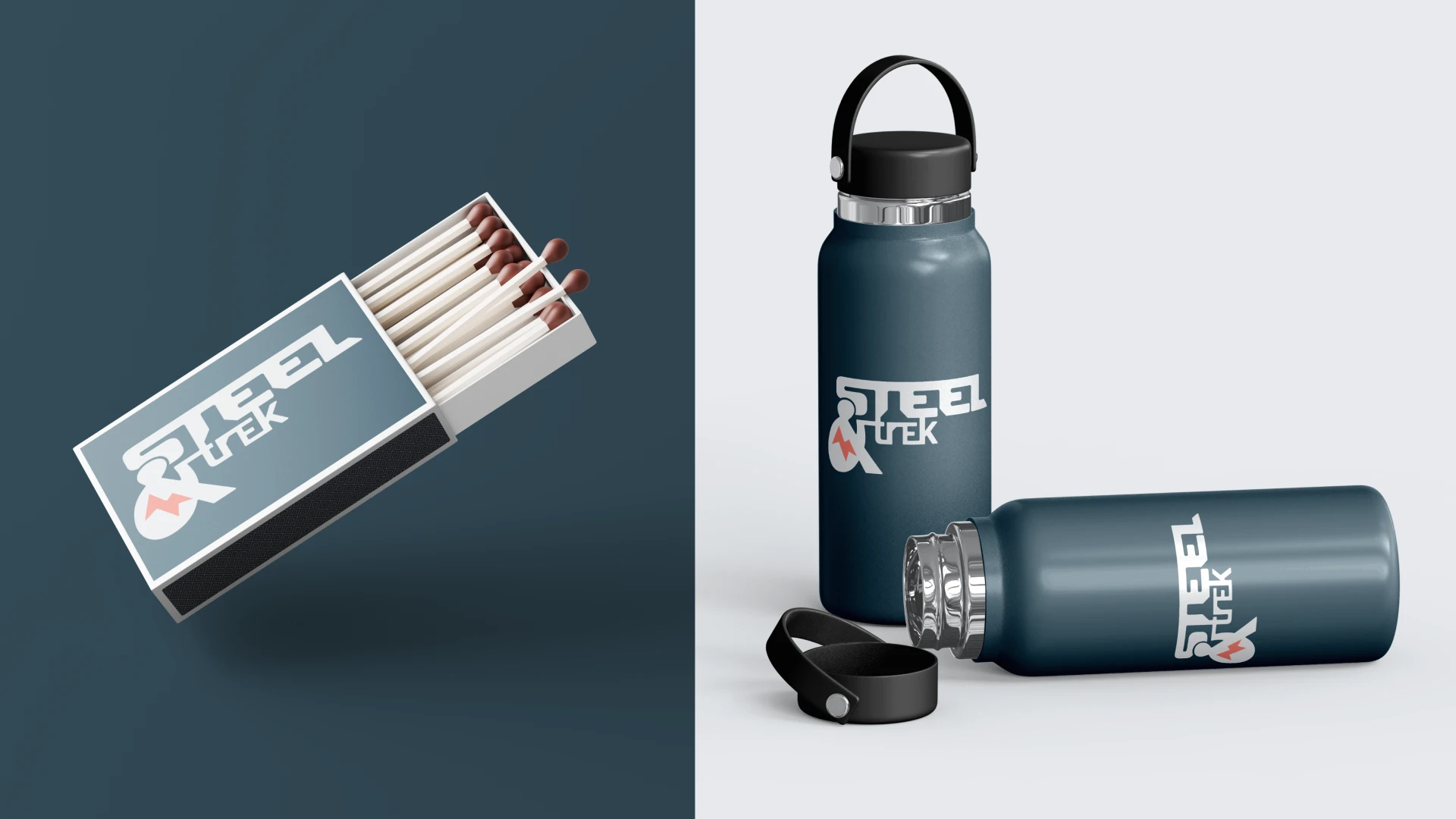 Шрифтовой логотип Steel & Trek — Изображение №8 — Брендинг на Dprofile