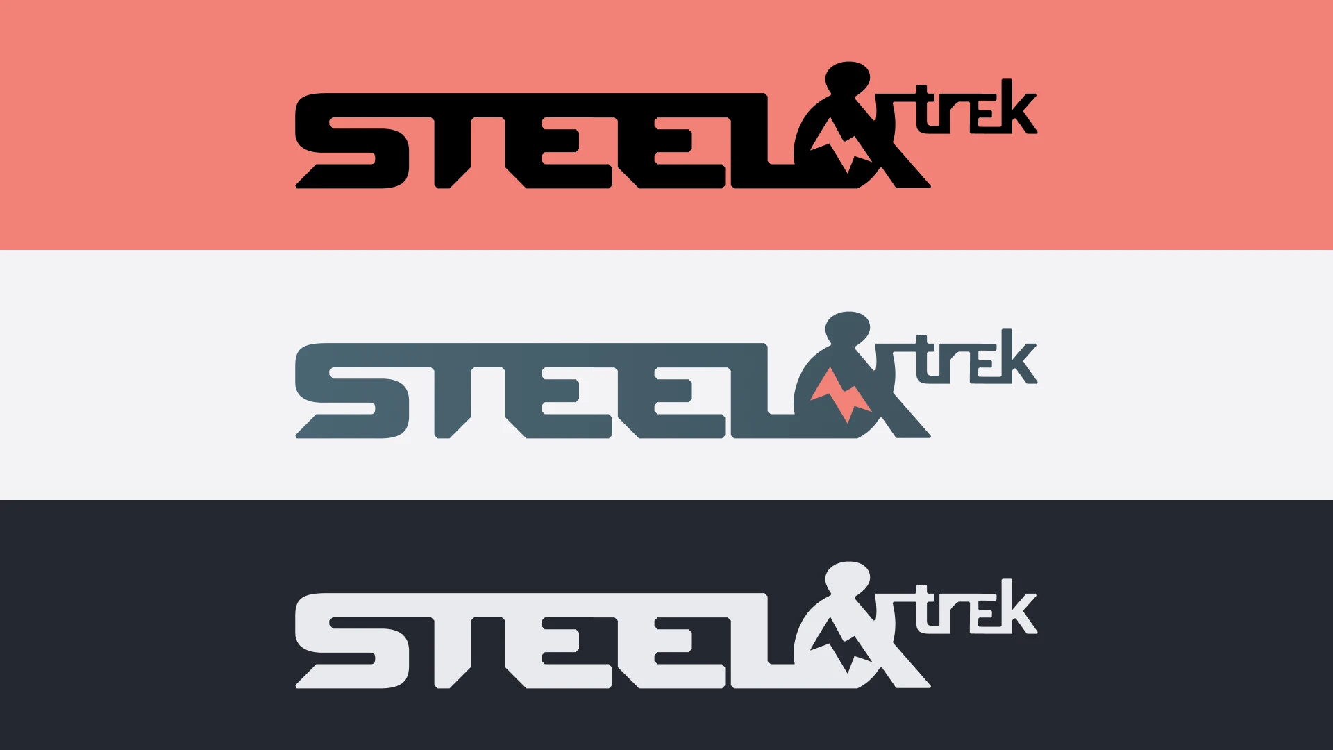 Шрифтовой логотип Steel & Trek — Изображение №5 — Брендинг на Dprofile