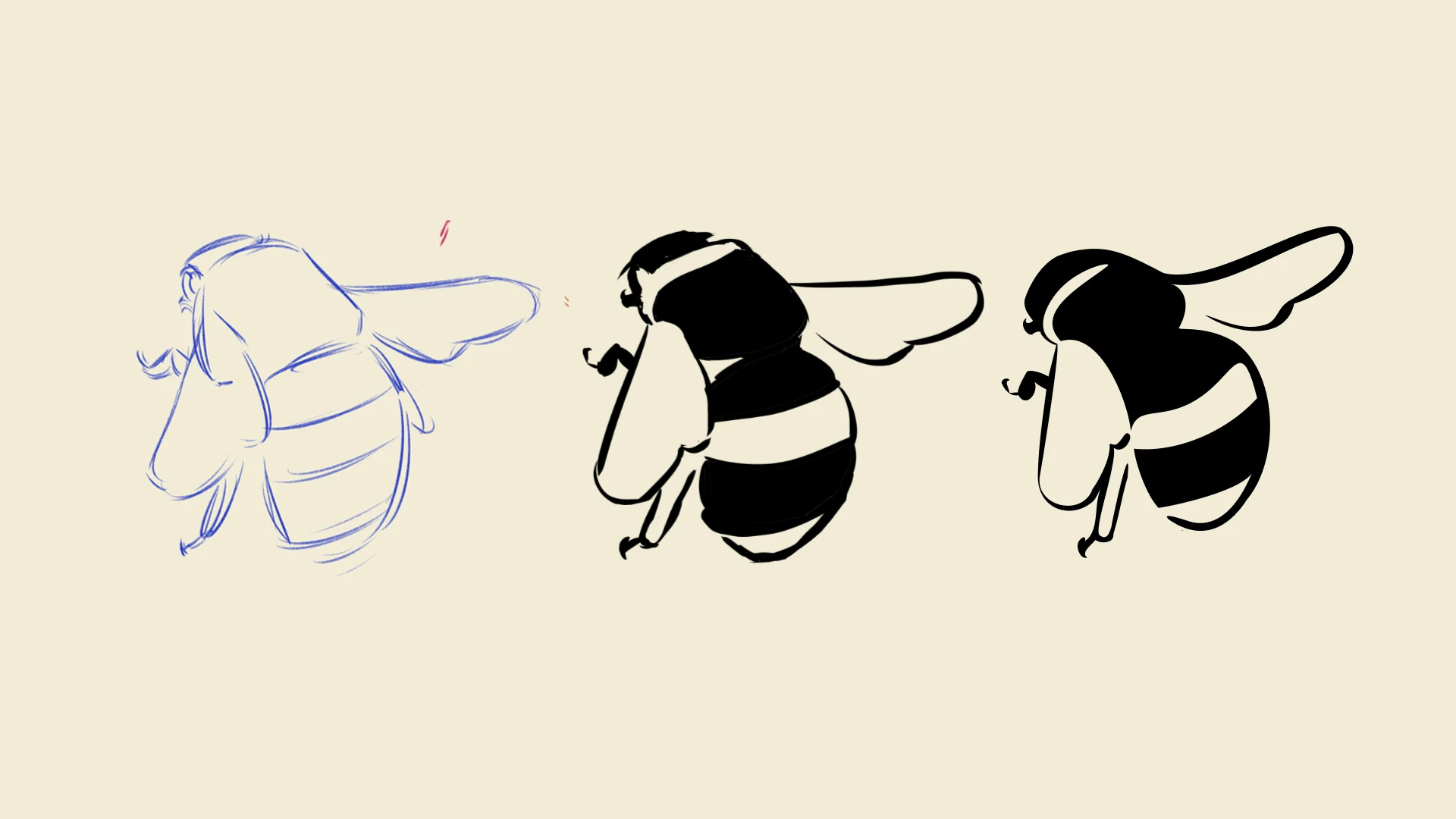 Иллюстративный логотип, Buzzy Bee — Изображение №5 — Брендинг, Промдизайн на Dprofile