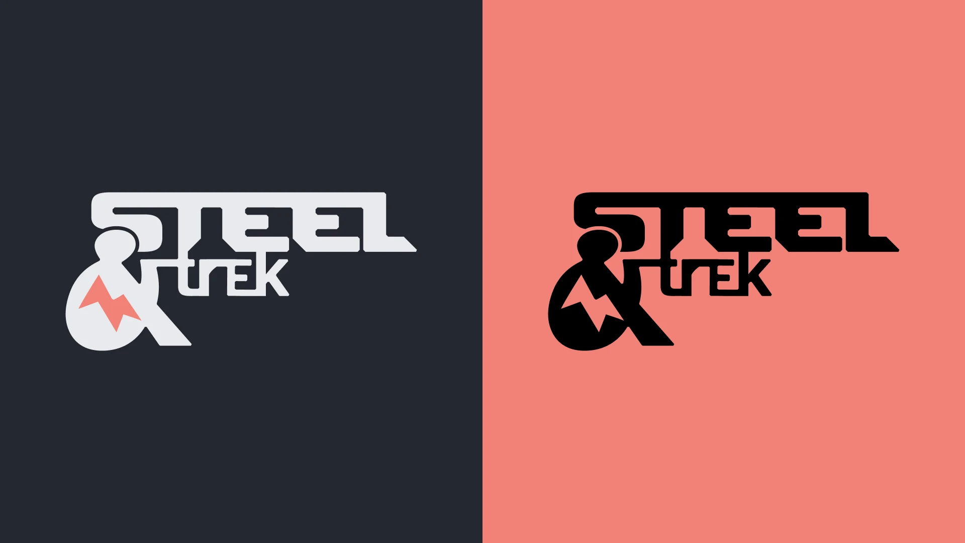 Шрифтовой логотип Steel & Trek — Изображение №3 — Брендинг на Dprofile