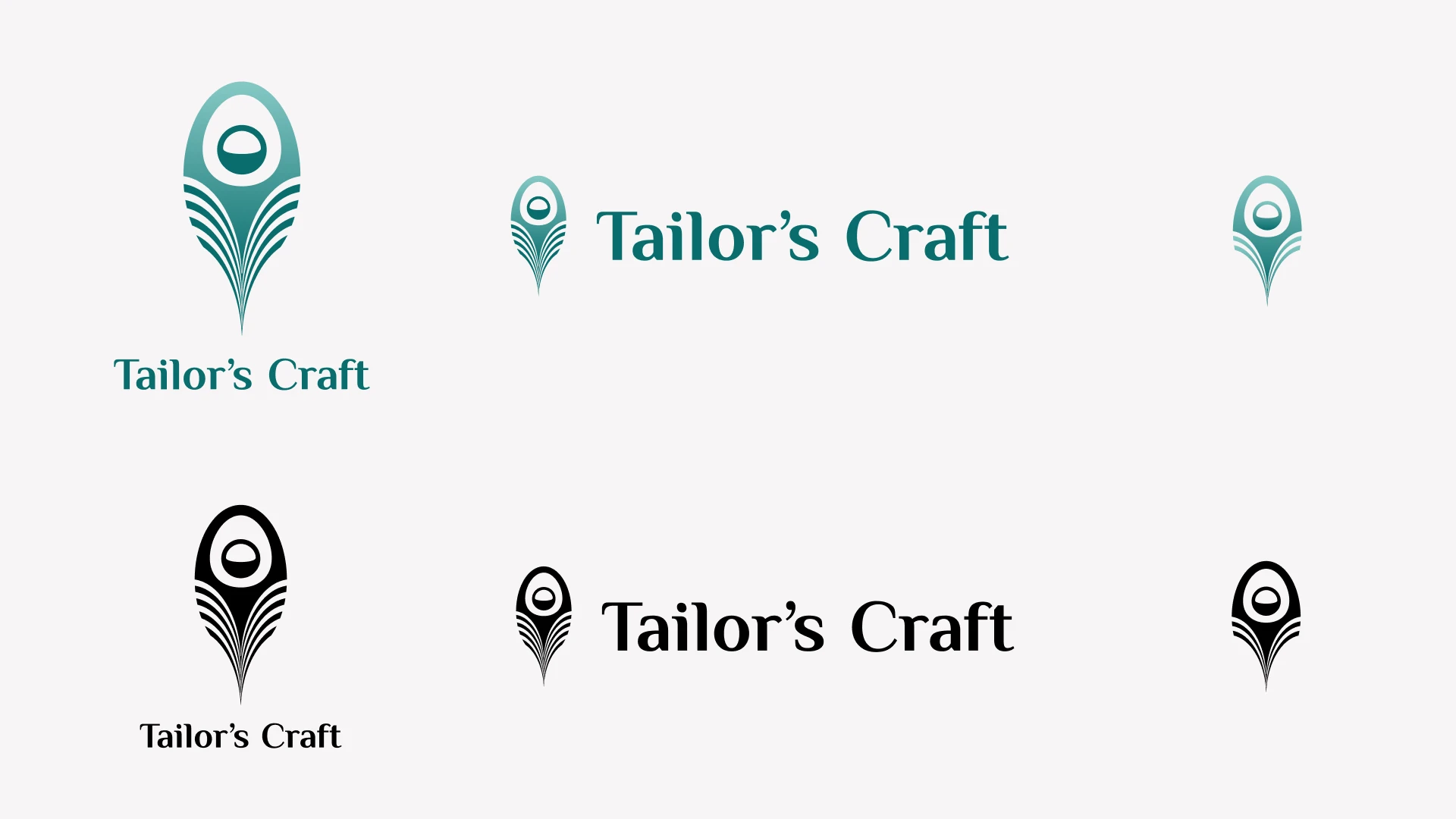 Минималистичный логотип для Tailors Craft — Изображение №5 — Брендинг на Dprofile