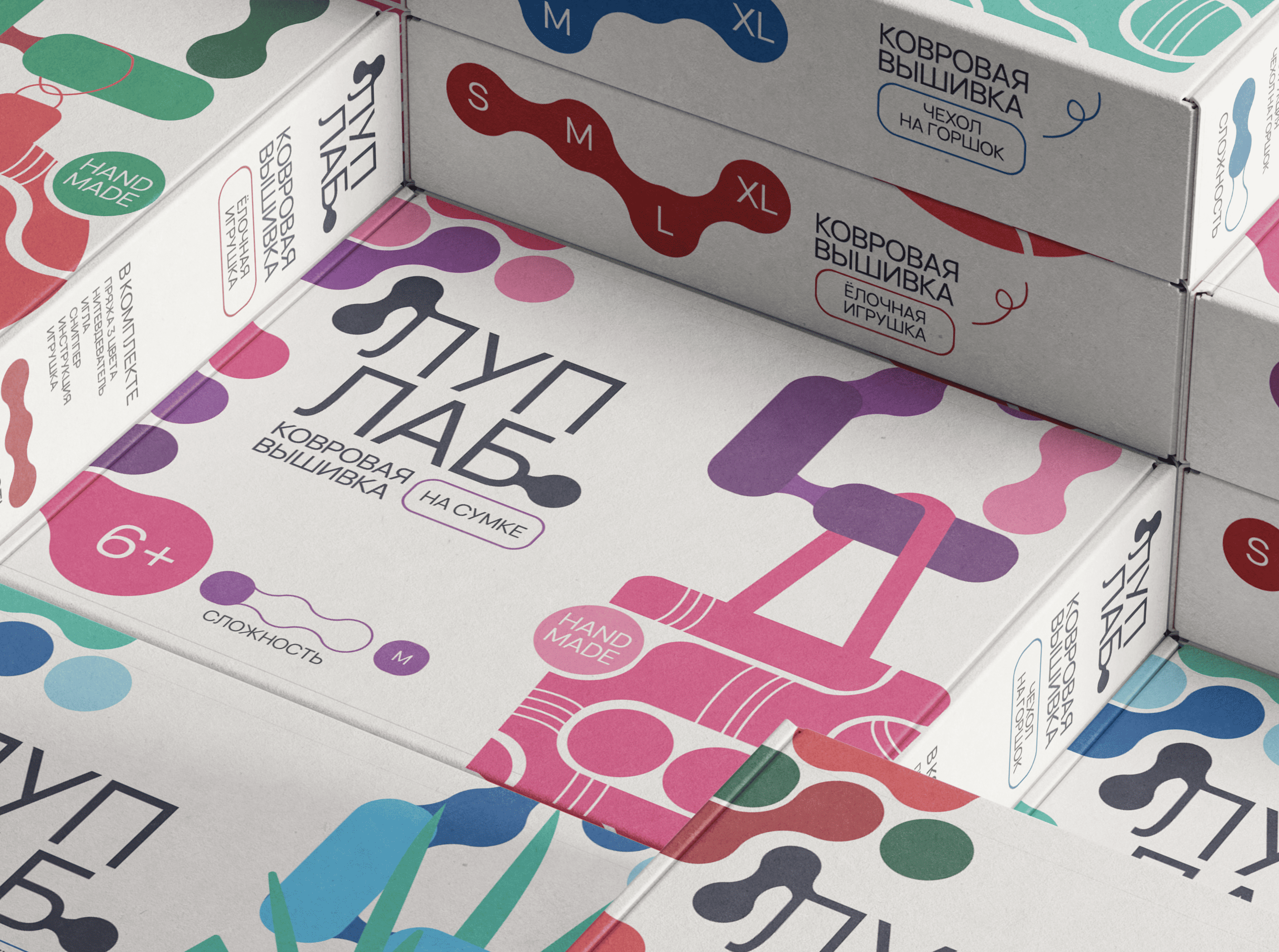 ЛУПЛАБ | наборы для ковровой вышивки — Изображение №1 — Брендинг на Dprofile