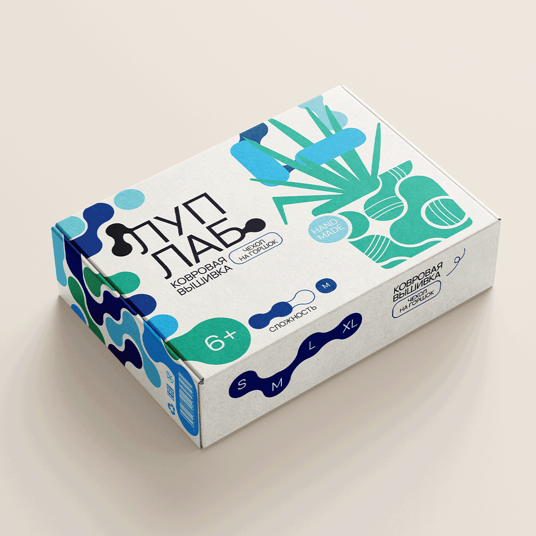 ЛУПЛАБ | наборы для ковровой вышивки — Изображение №7 — Брендинг на Dprofile