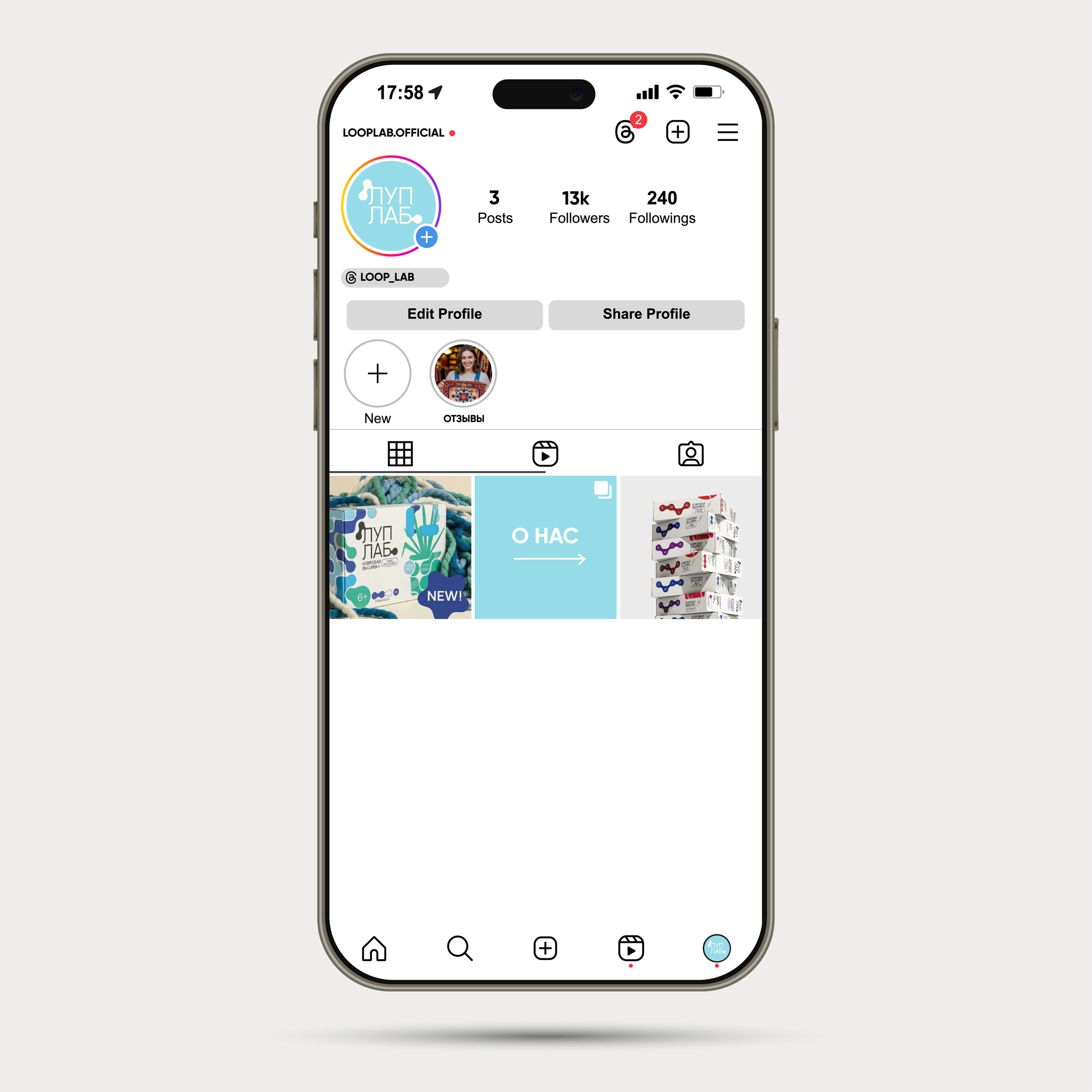 ЛУПЛАБ | наборы для ковровой вышивки — Изображение №20 — Брендинг на Dprofile