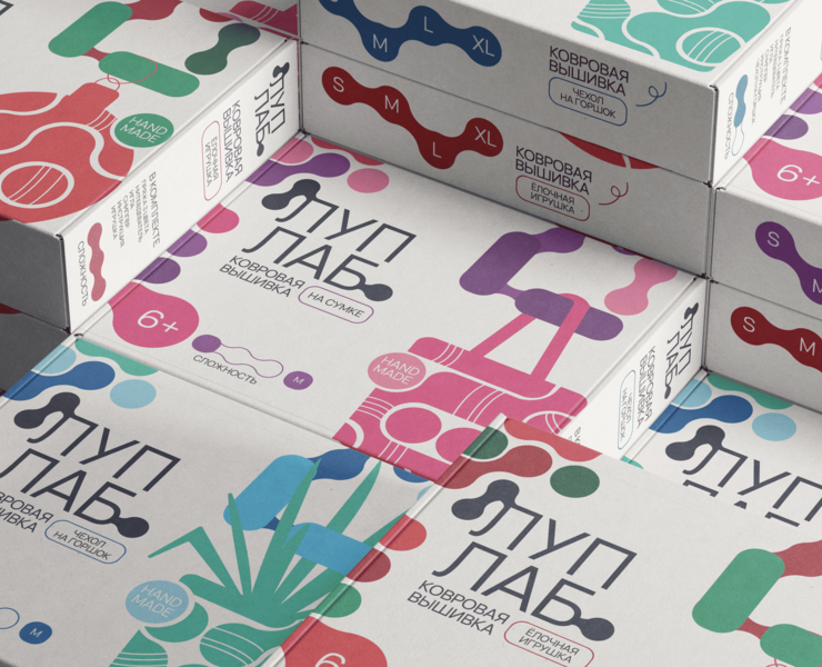 ЛУПЛАБ | наборы для ковровой вышивки — Брендинг на Dprofile