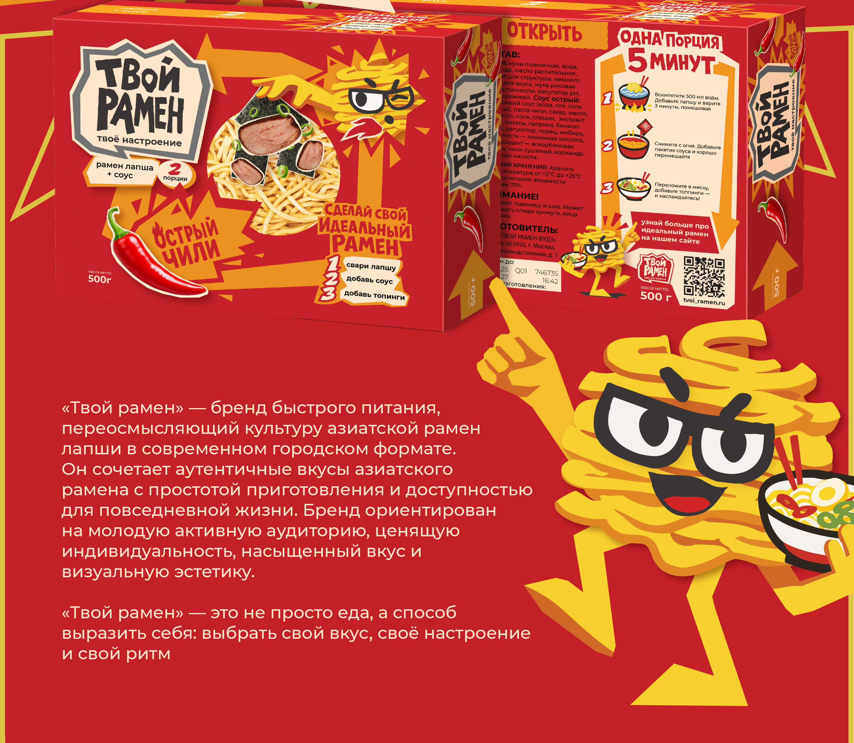 Твой рамен — Изображение №2 — Брендинг на Dprofile