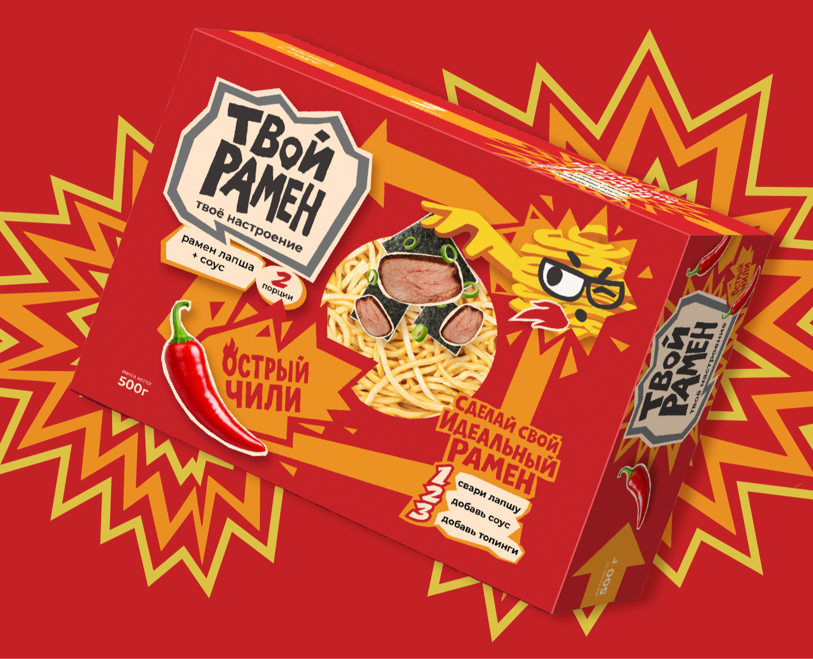 Твой рамен — Брендинг на Dprofile