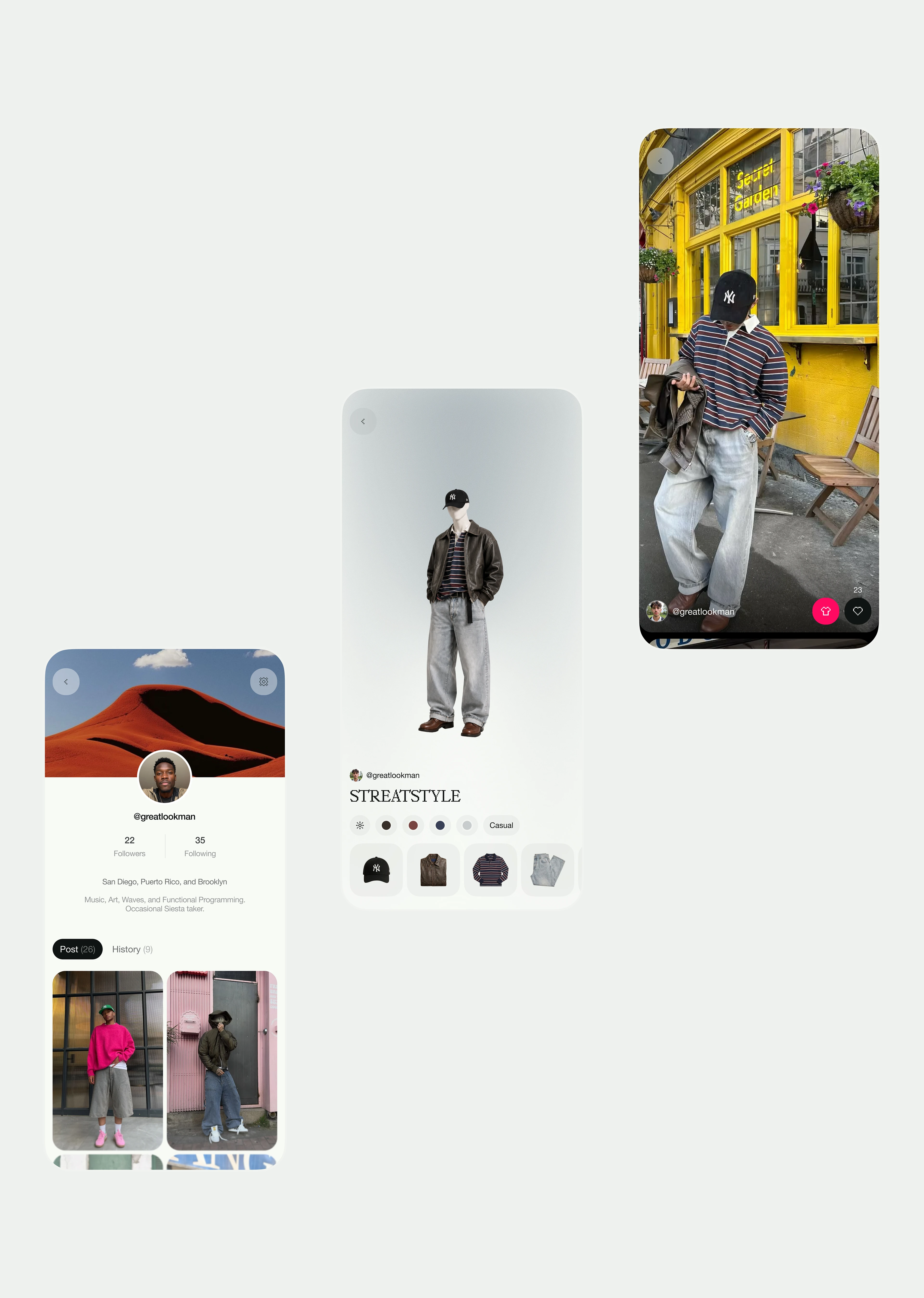 FOBA - App concept — Изображение №8 — Интерфейсы, Анимация на Dprofile