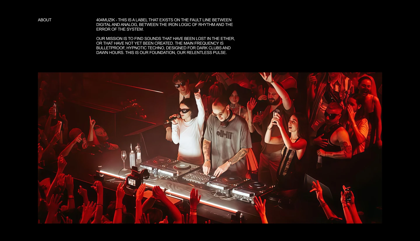 404MUZIK - Design Concept — Изображение №1 — Интерфейсы, Анимация на Dprofile