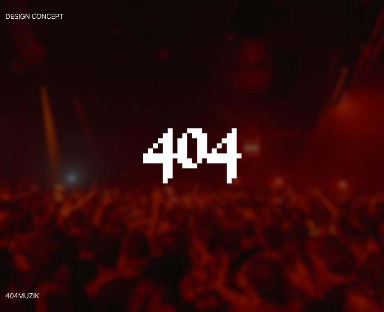 404MUZIK - Design Concept — Интерфейсы, Анимация на Dprofile
