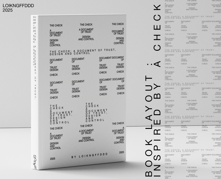 Книжный дизайн: чек как визуальная система — Графика на Dprofile