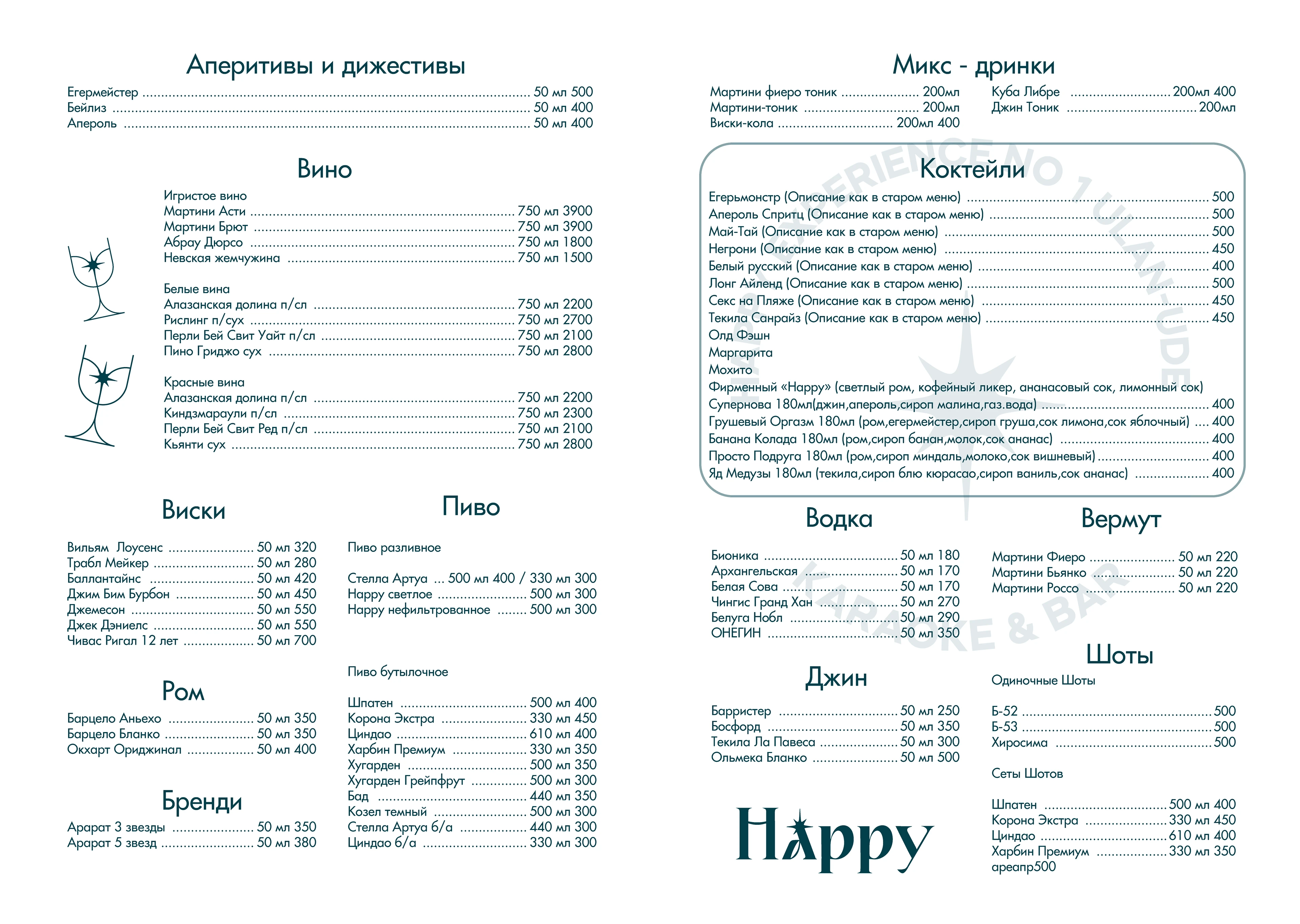 HAPPY Караоке-Бар — Изображение №9 — Брендинг на Dprofile