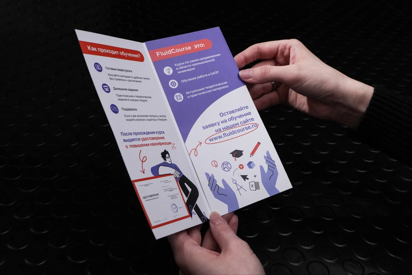 leaflet | fluidcourse — Изображение №6 — Брендинг на Dprofile