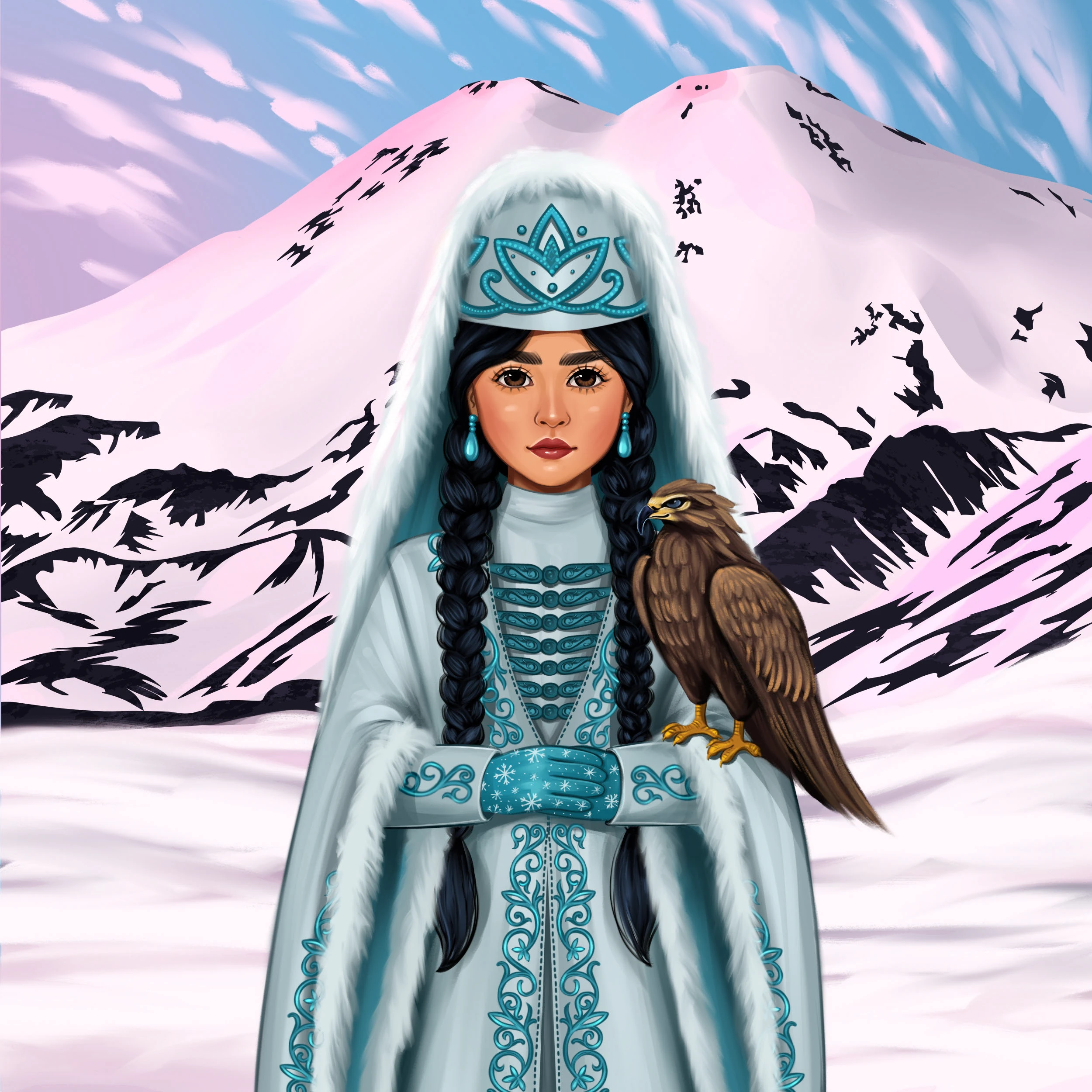 Снегурочки — Изображение №6 — Иллюстрация на Dprofile