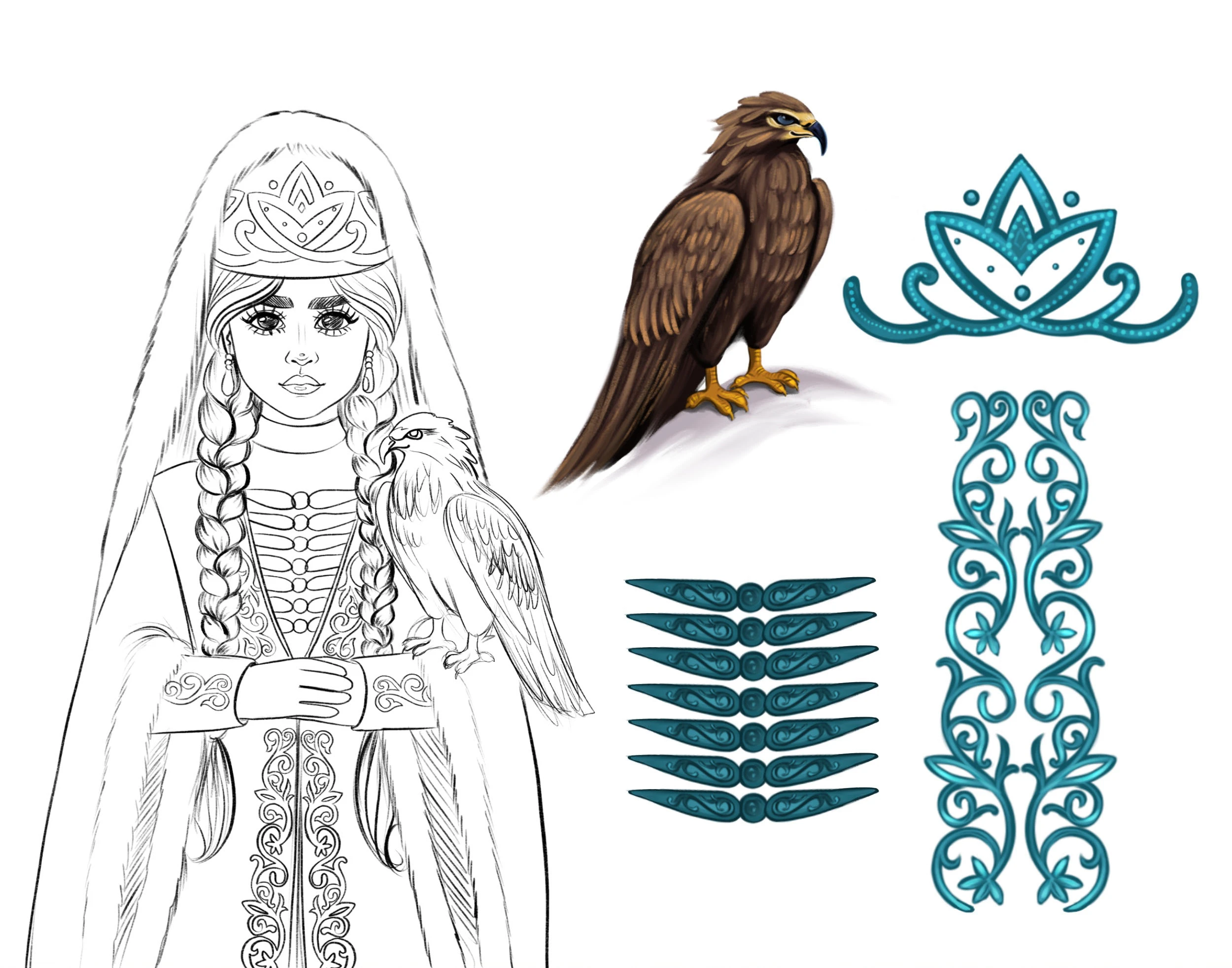 Снегурочки — Изображение №5 — Иллюстрация на Dprofile