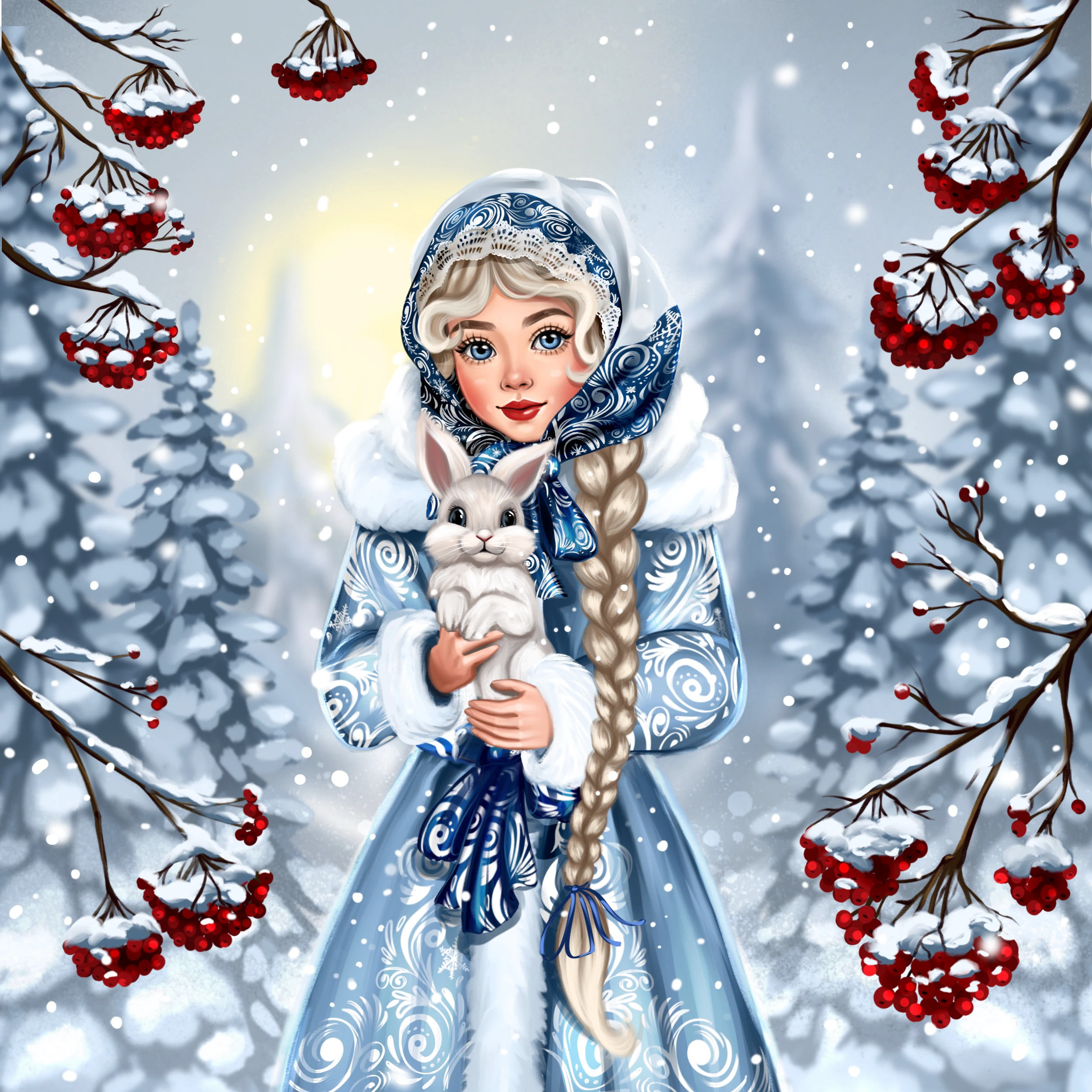 Снегурочки — Изображение №12 — Иллюстрация на Dprofile