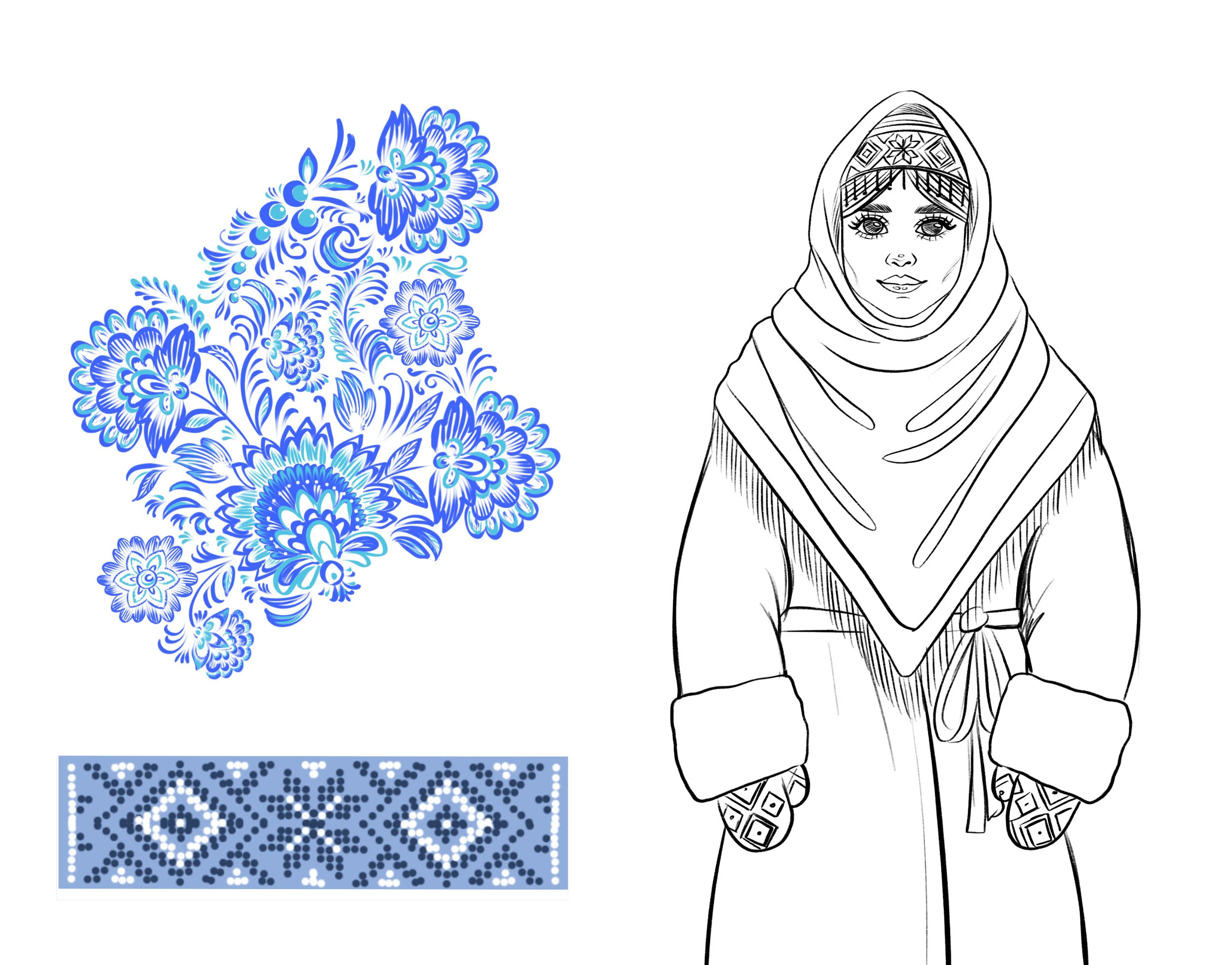 Снегурочки — Изображение №15 — Иллюстрация на Dprofile