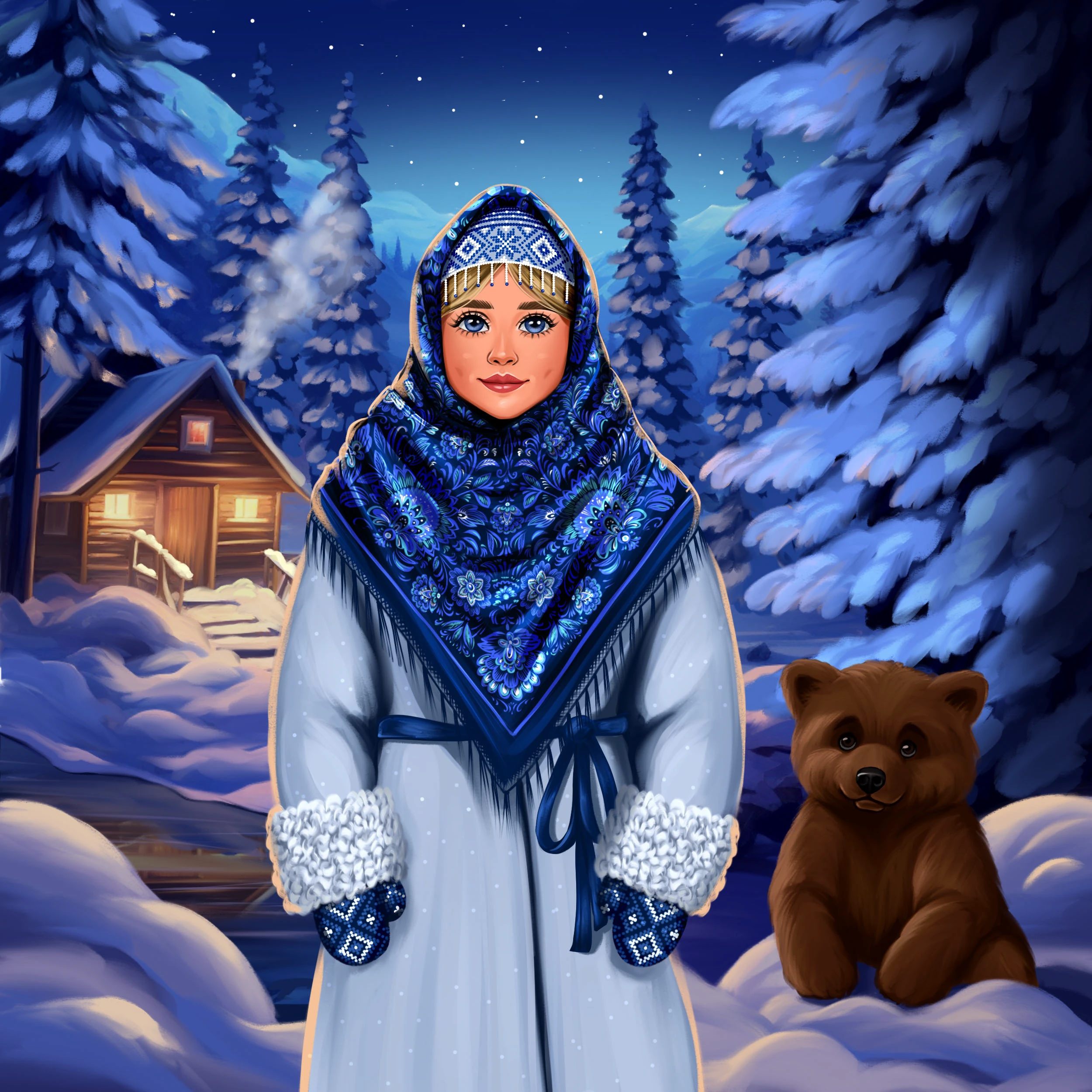 Снегурочки — Изображение №16 — Иллюстрация на Dprofile