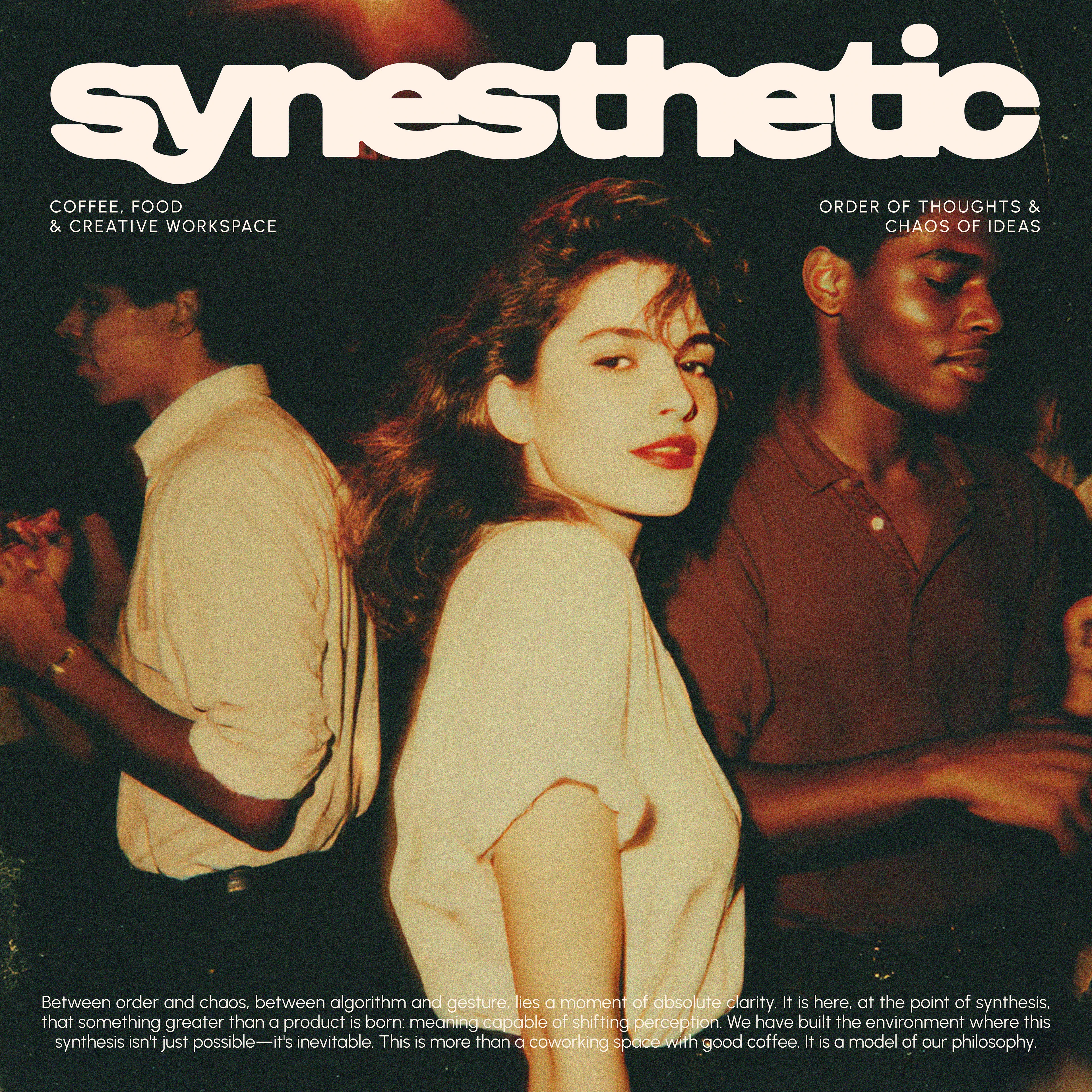 SYNESTHETIC / identity for coffee shop & workspace — Изображение №1 — Брендинг, Графика на Dprofile
