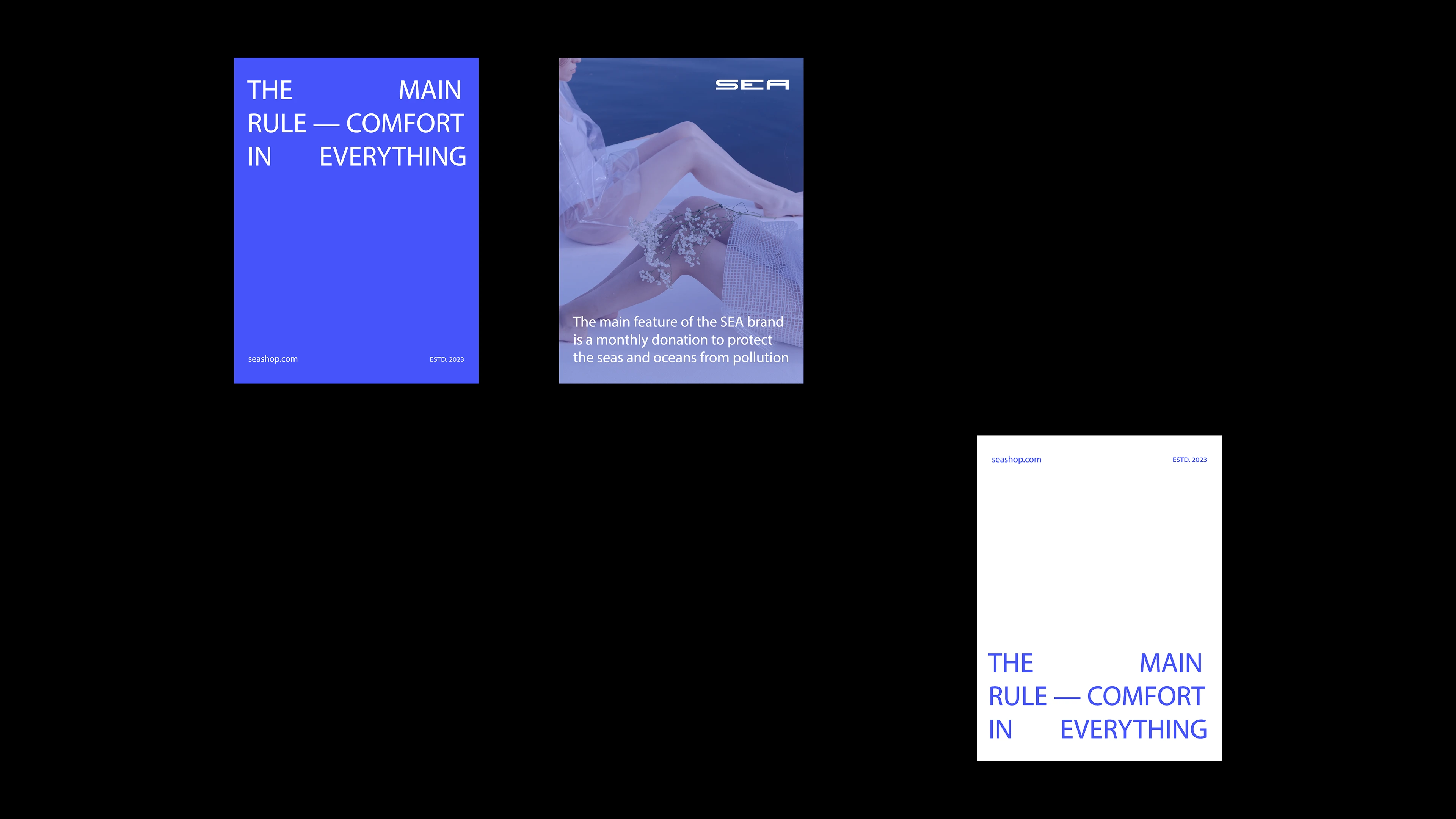 SEA / Айдентика для бренда купальников — Изображение №9 — Брендинг, Графика на Dprofile