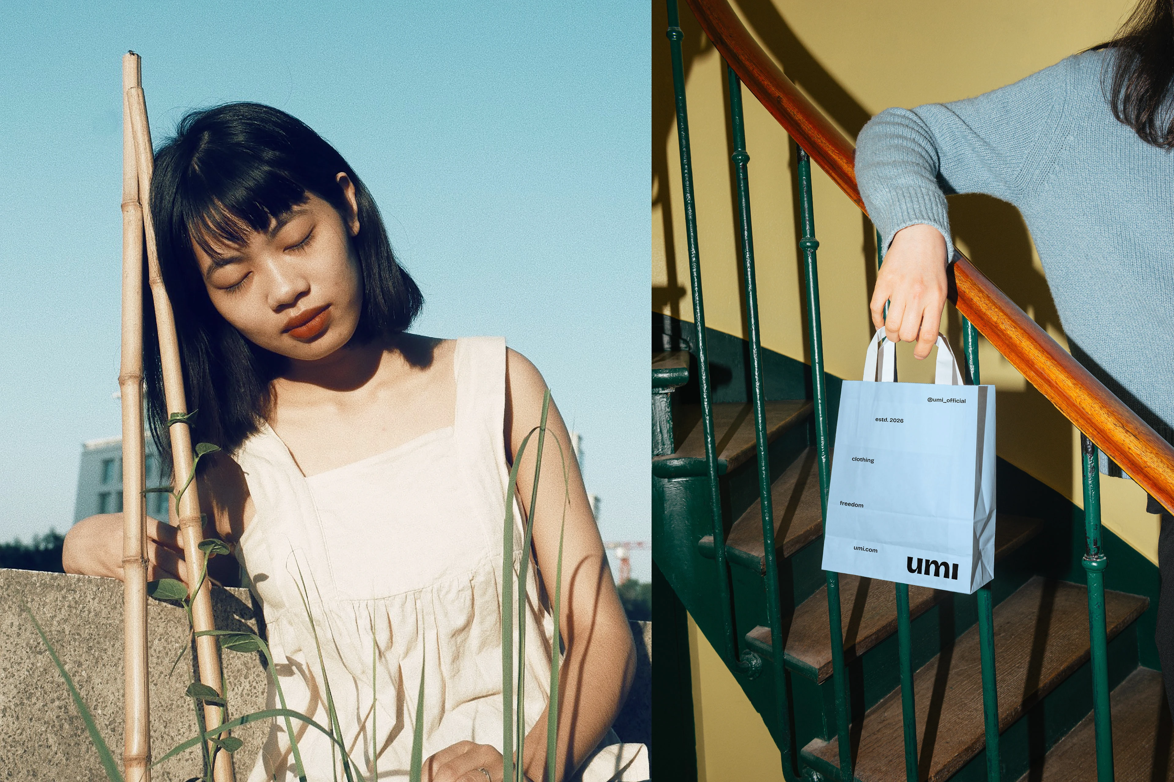 umi / Айдентика для японского магазина одежды — Изображение №15 — Брендинг, Графика на Dprofile