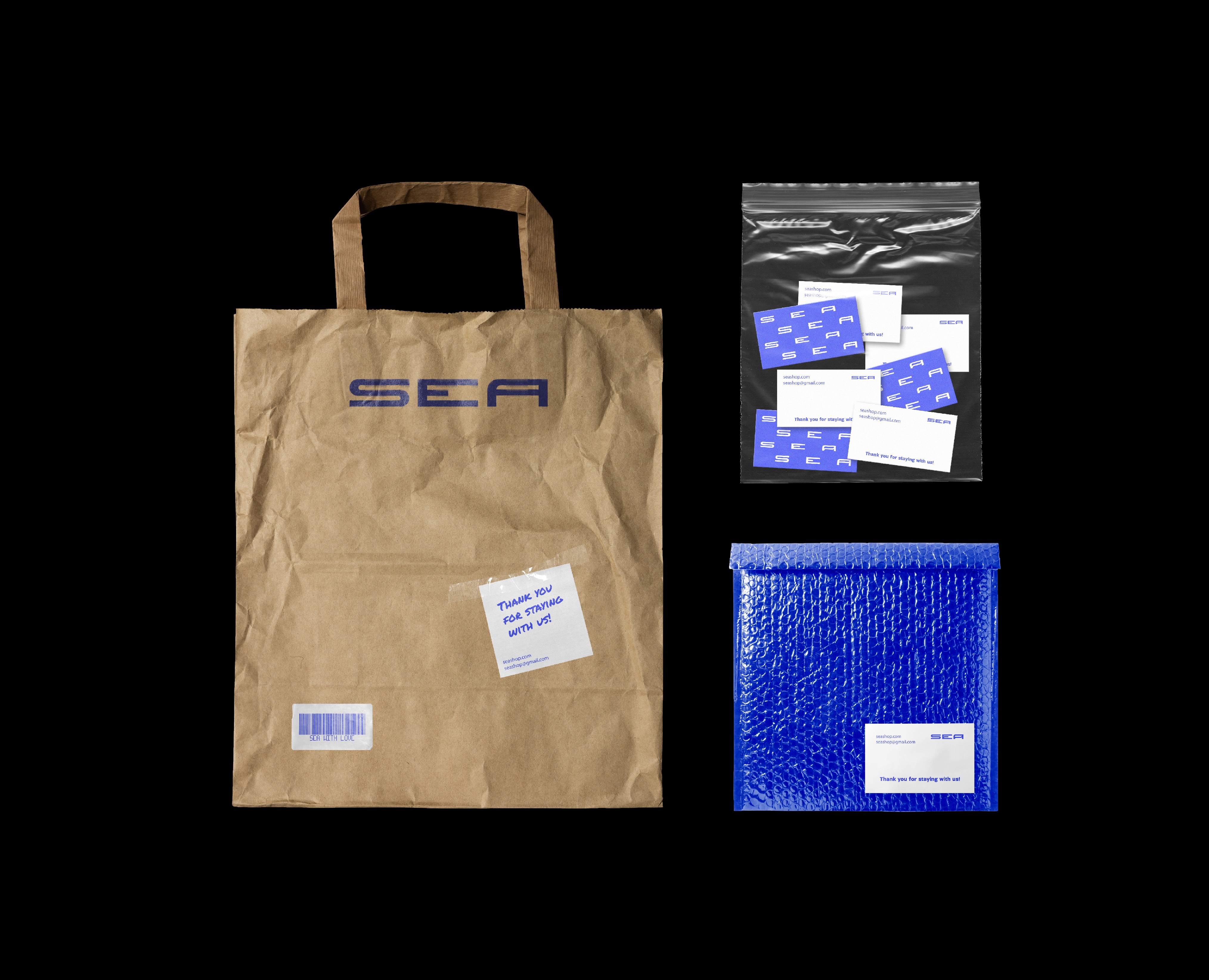 SEA / Айдентика для бренда купальников на Dprofile