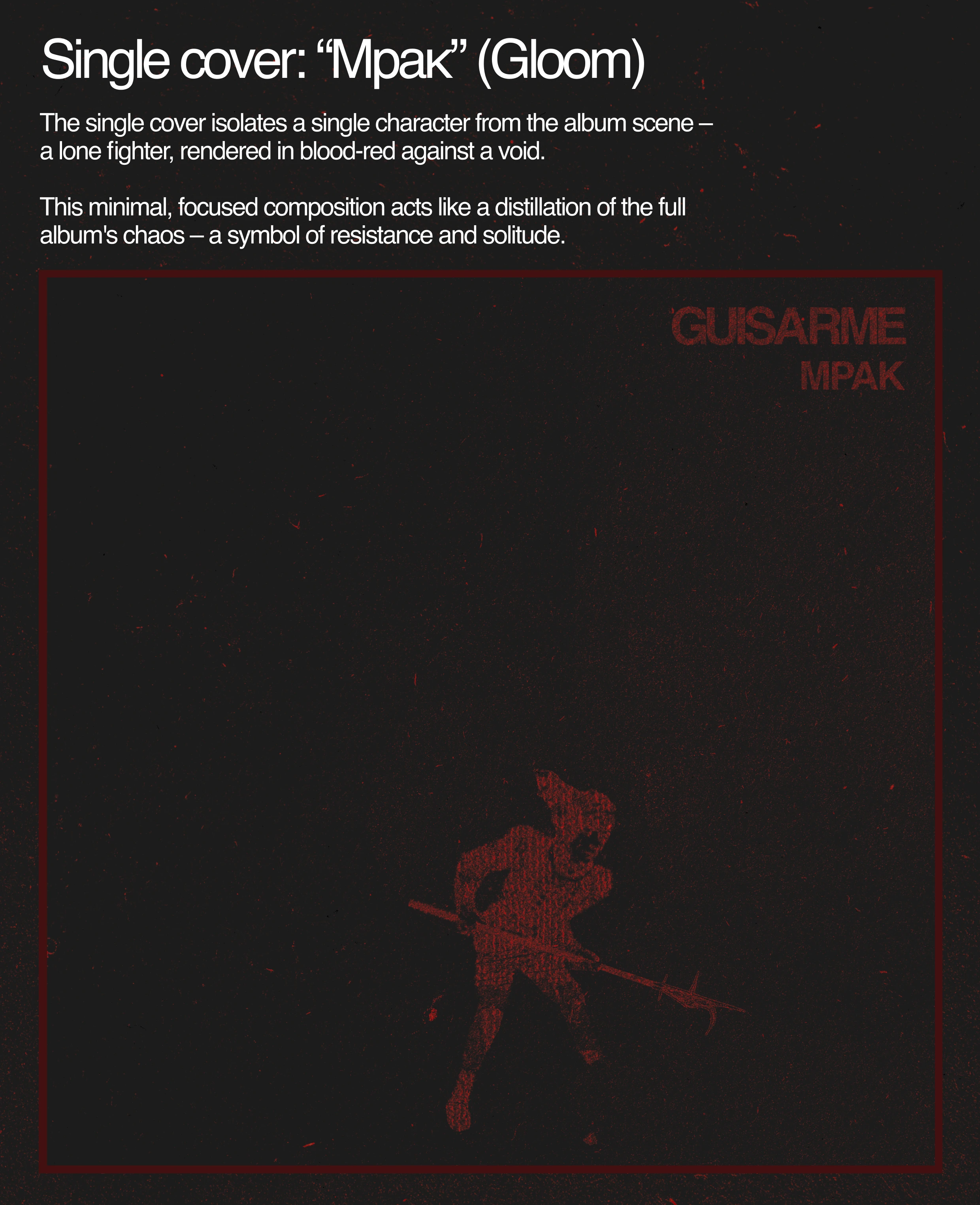 Guisarme - II | cover art — Изображение №3 — Брендинг, Графика на Dprofile