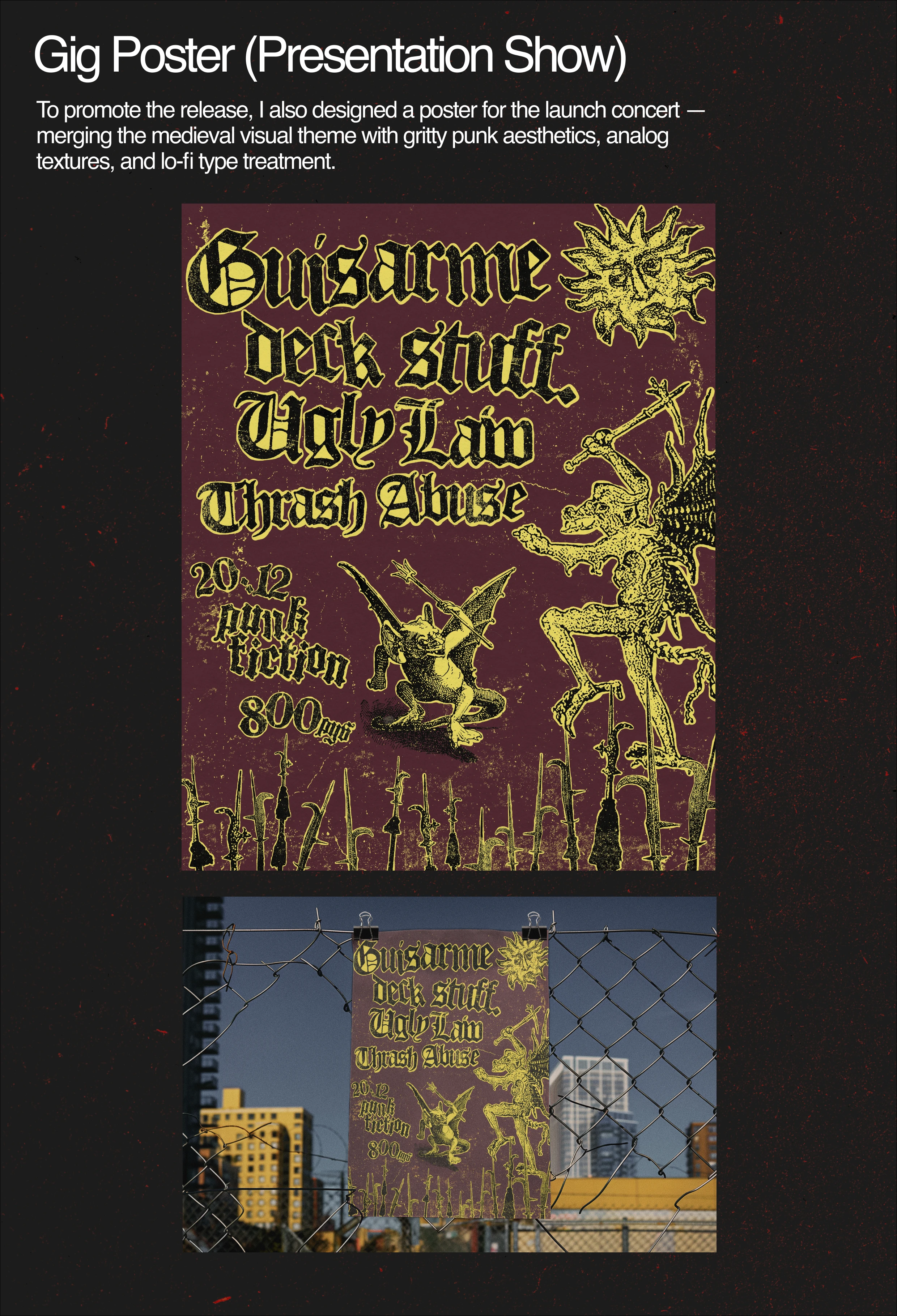 Guisarme - II | cover art — Изображение №6 — Брендинг, Графика на Dprofile