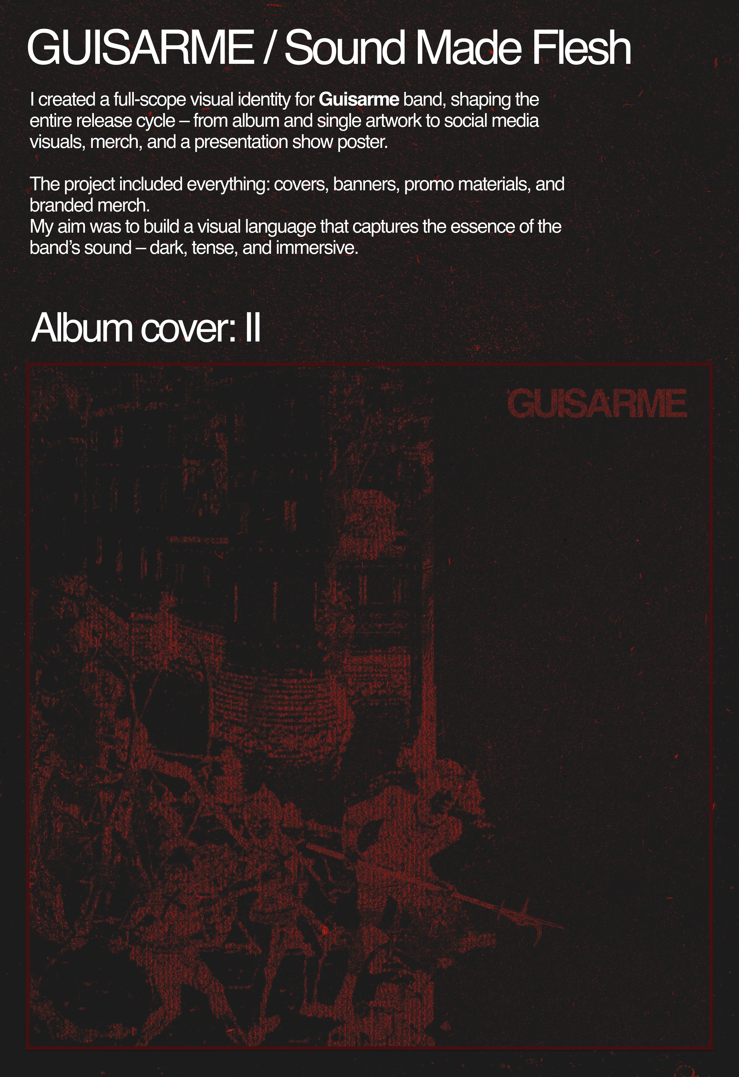 Guisarme - II | cover art — Изображение №1 — Брендинг, Графика на Dprofile