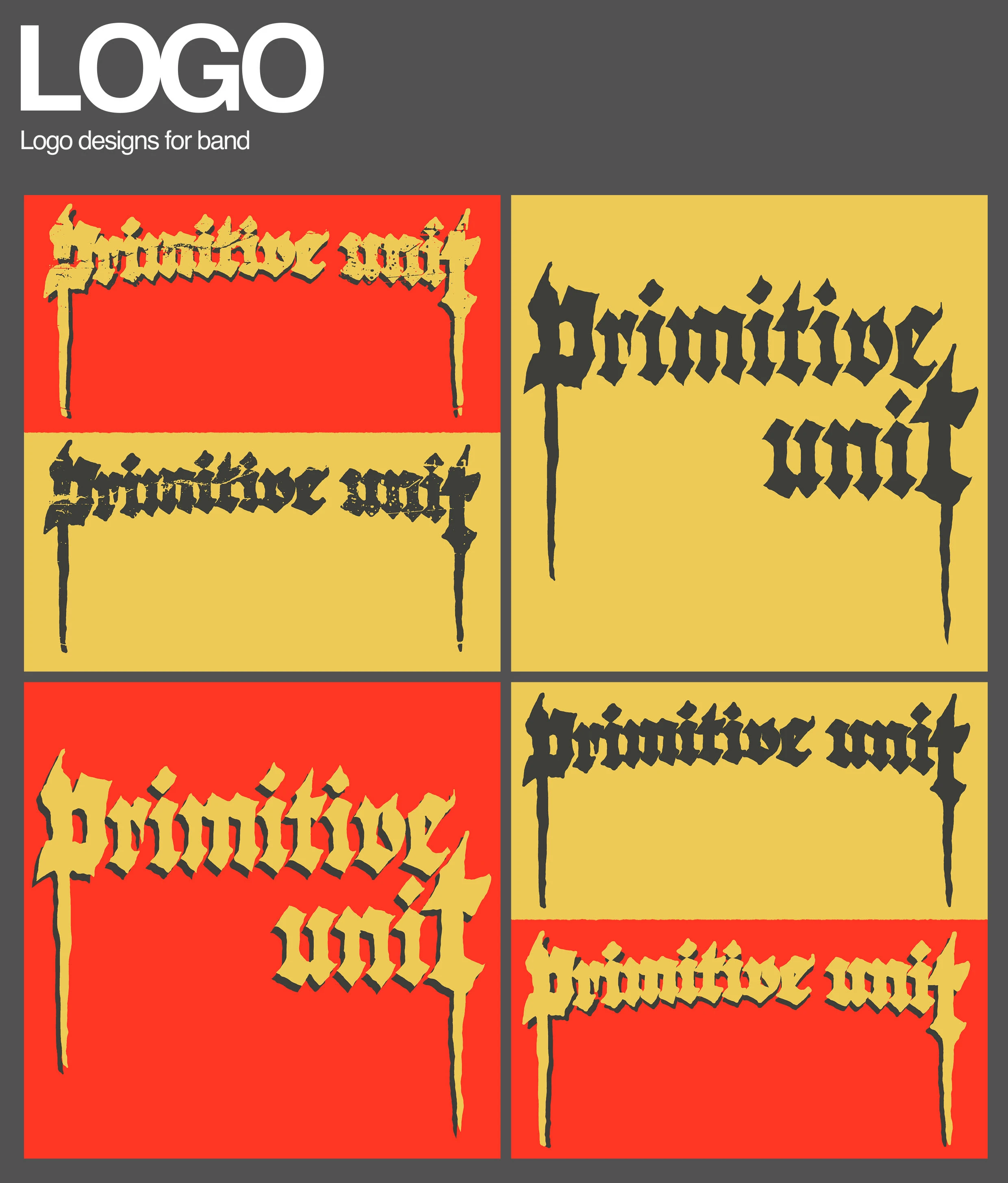 PRIMITIVE UNIT — Изображение №8 — Брендинг на Dprofile