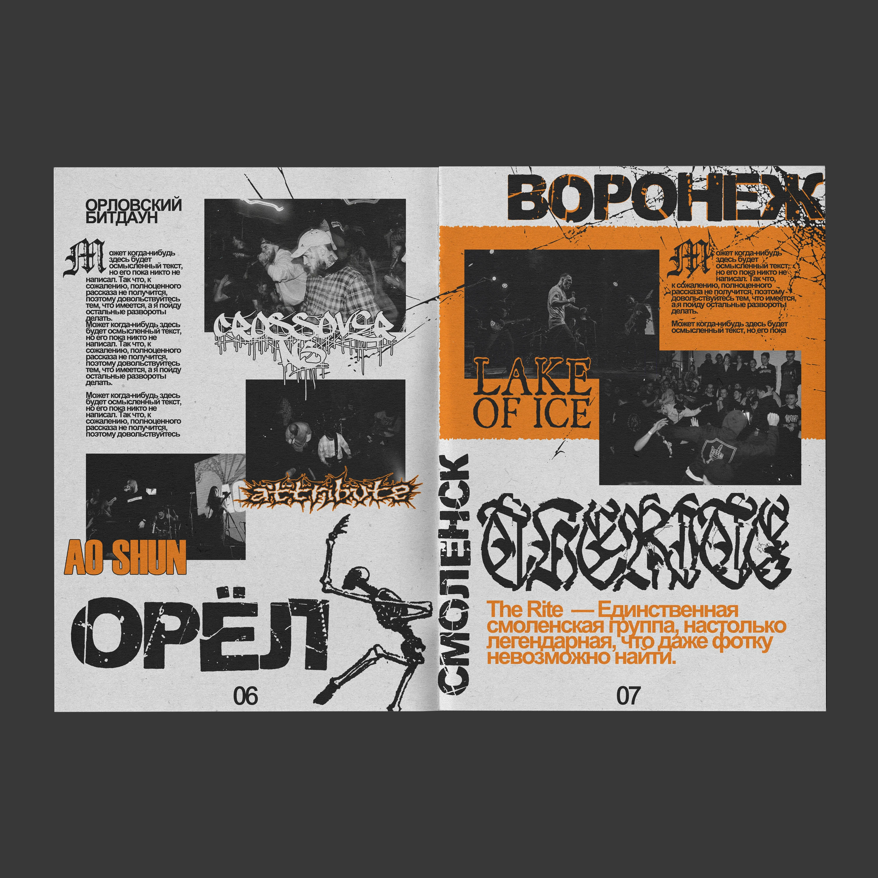 Hardcore fanzine — Изображение №4 — Графика на Dprofile