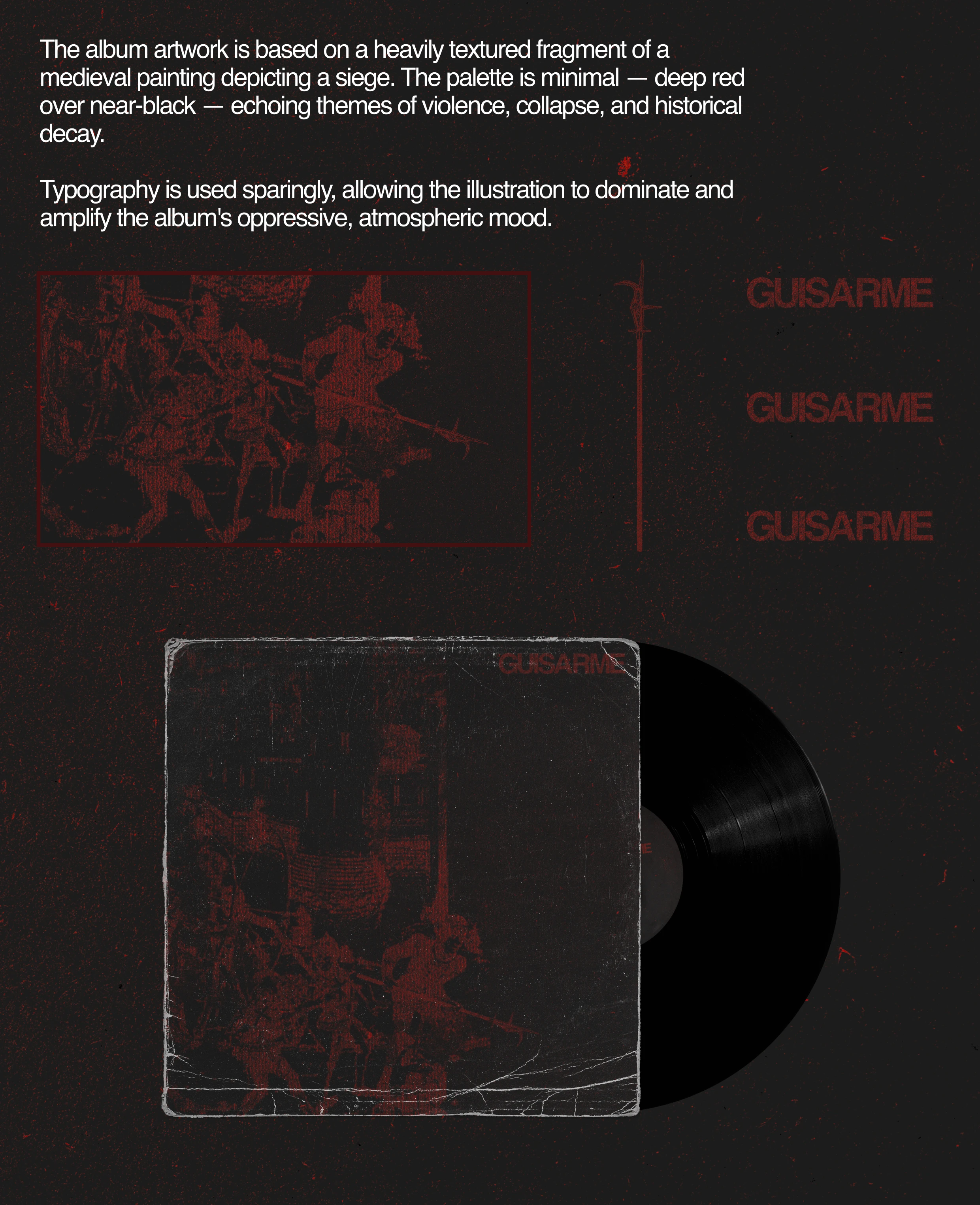 Guisarme - II | cover art — Изображение №2 — Брендинг, Графика на Dprofile