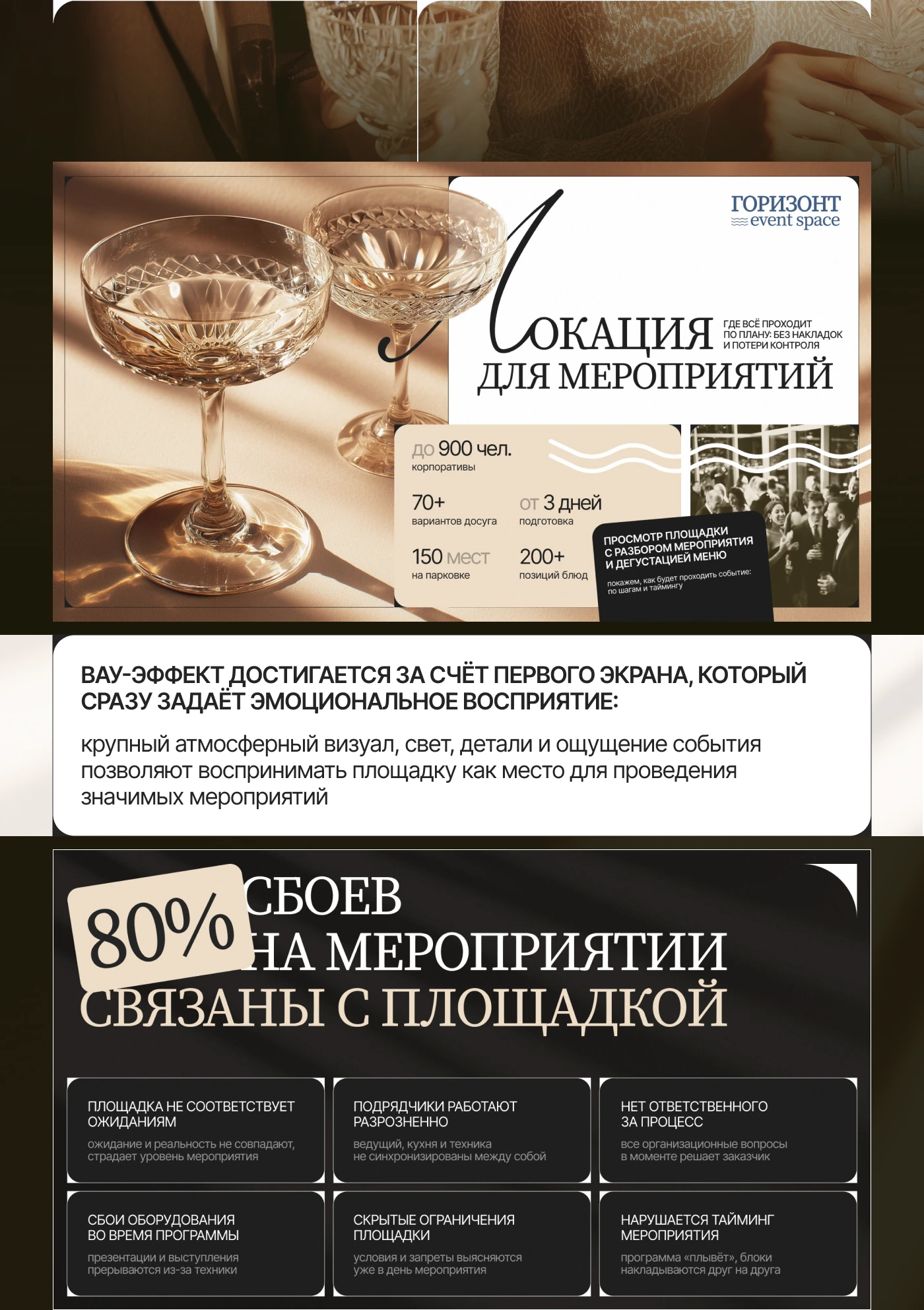 Презентация локации для мероприятий (КП) — Изображение №4 — Графика, Маркетинг на Dprofile