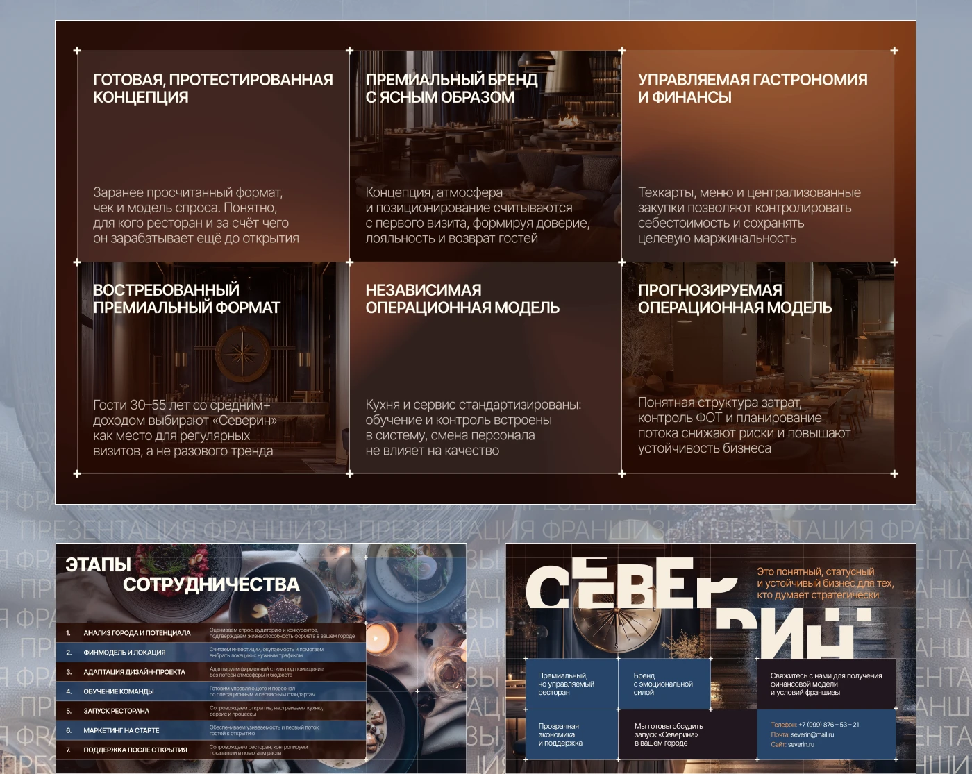 Презентация франшизы ресторана — Изображение №7 — Интерфейсы, Маркетинг на Dprofile
