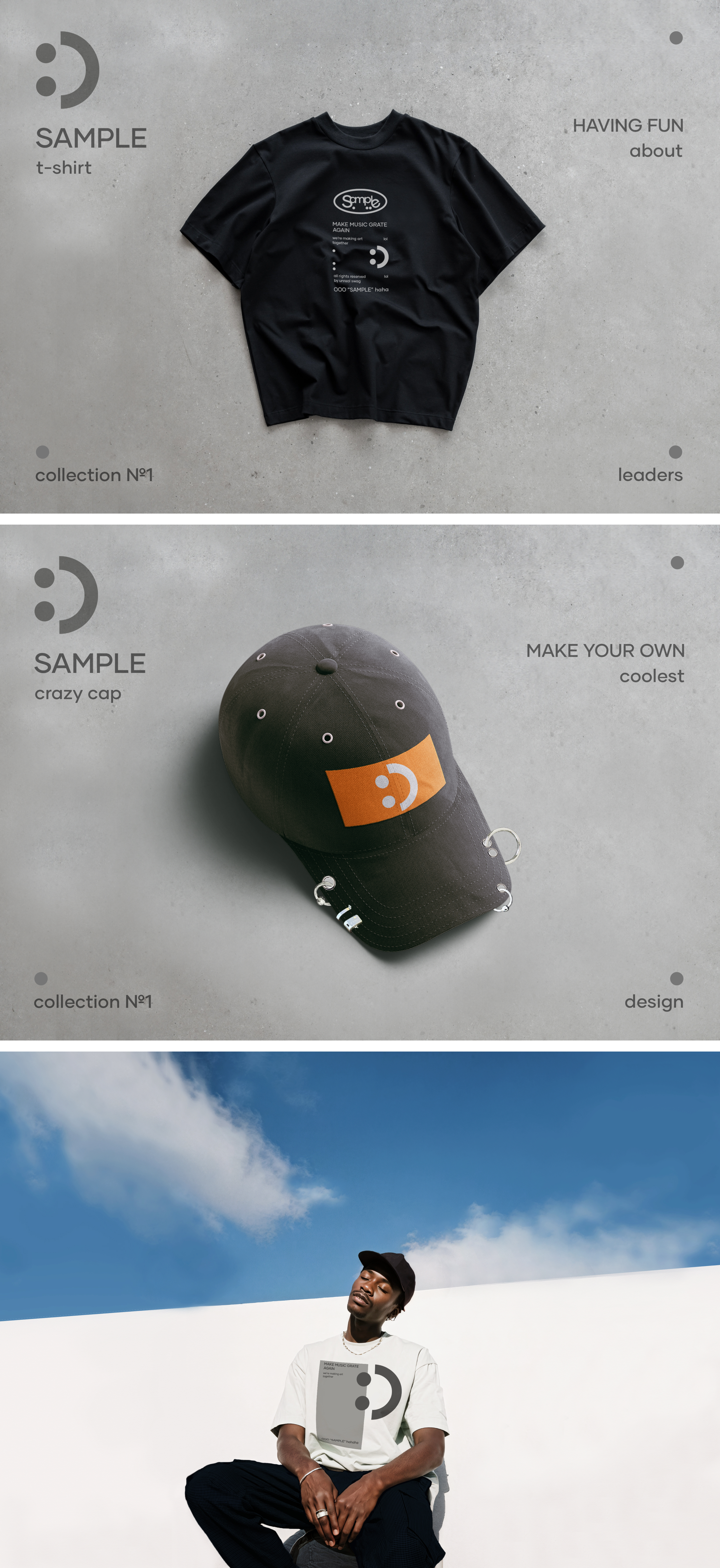 SAMPLE —ОБЪЕДИНЕНИЕ МУЗЫКАНТОВ — Изображение №4 — Интерфейсы, Брендинг на Dprofile