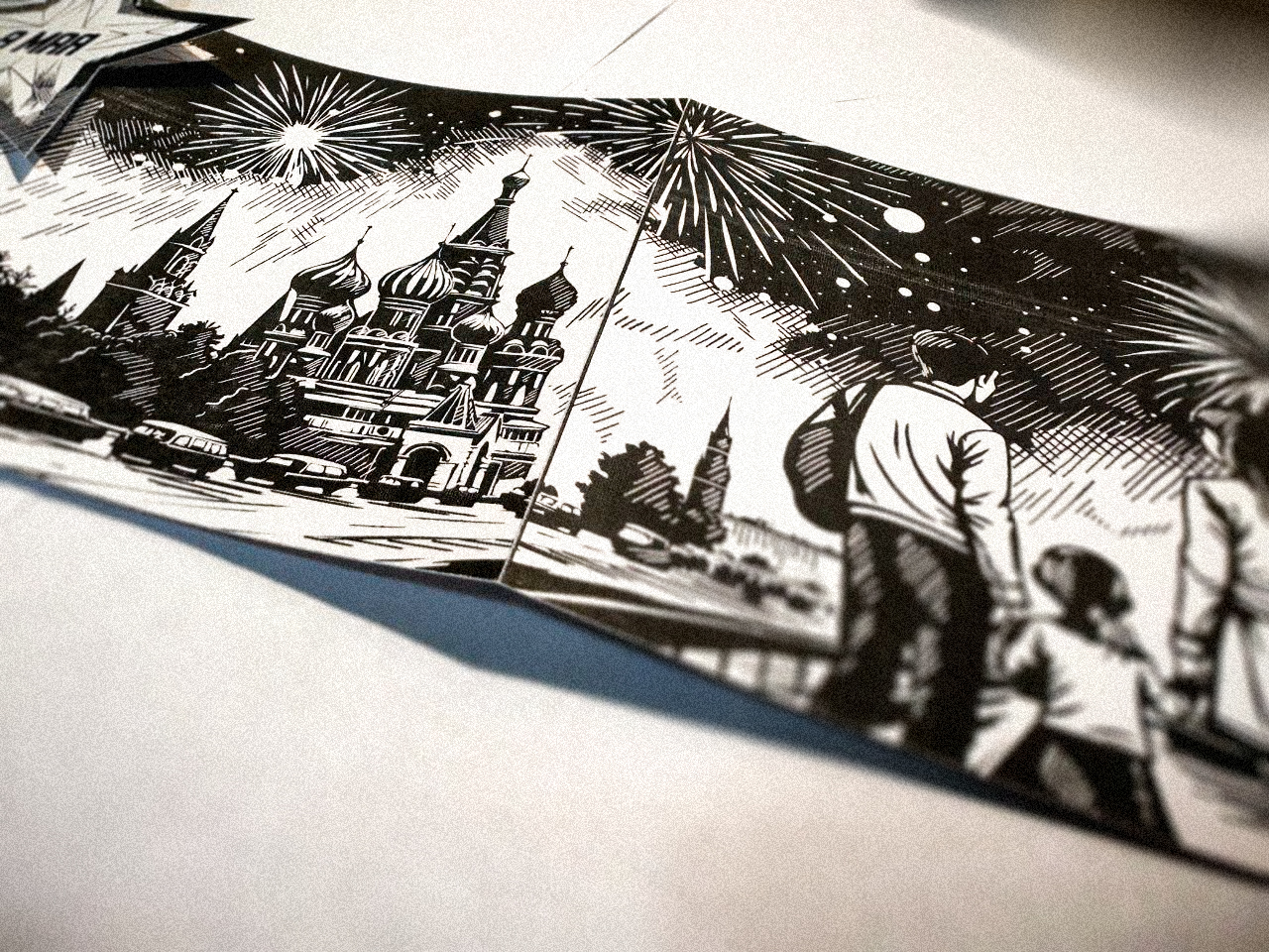 Дизайн открыток "80 лет Победы" — Изображение №7 — Графика на Dprofile