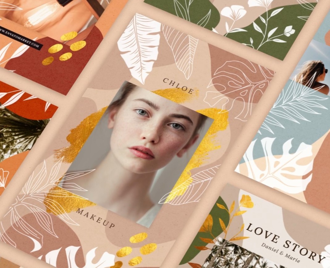 Organic Social Media Kit — Иллюстрация, Анимация на Dprofile