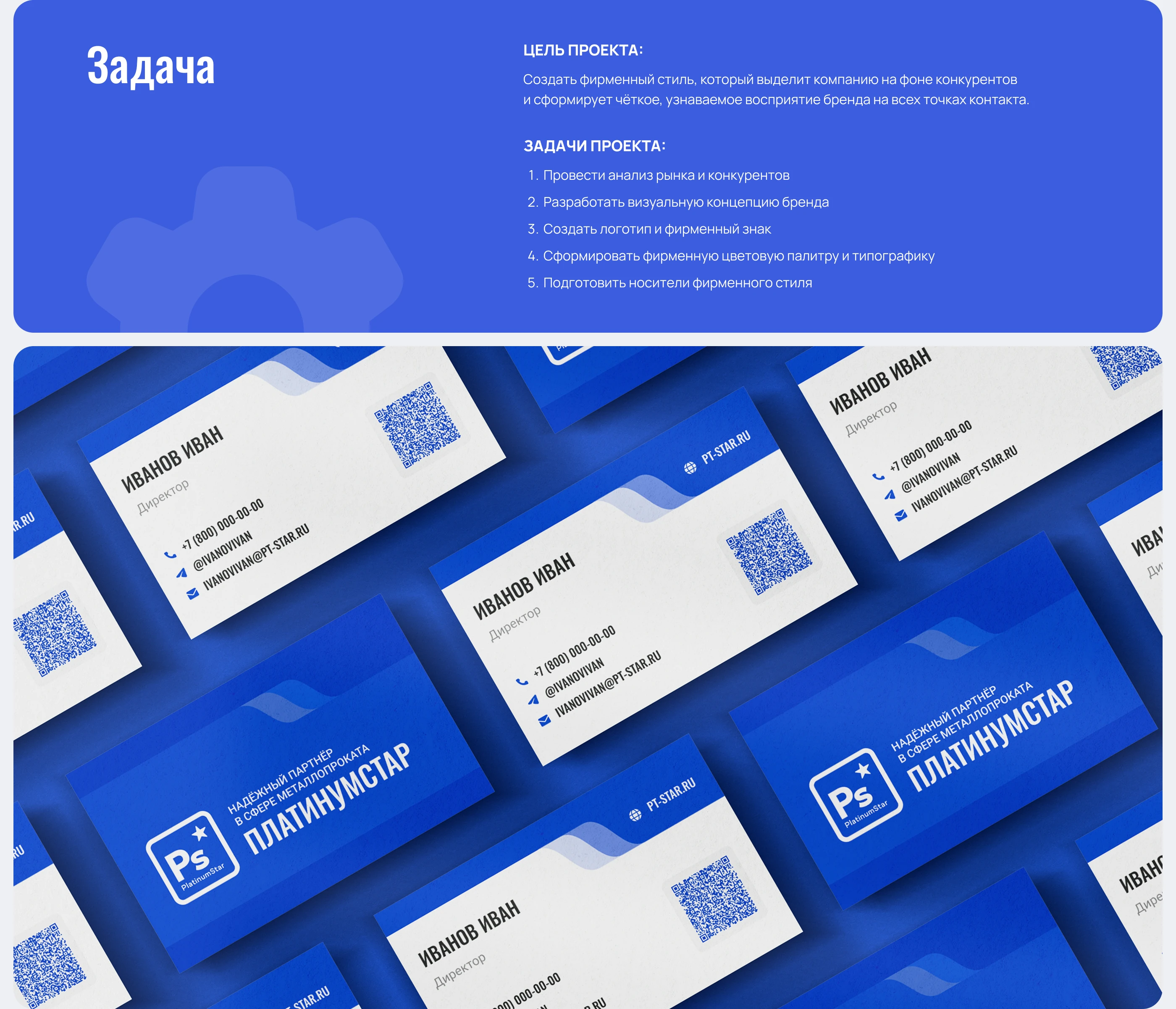 Фирменный стиль | Платинумстар — Изображение №2 — Брендинг на Dprofile