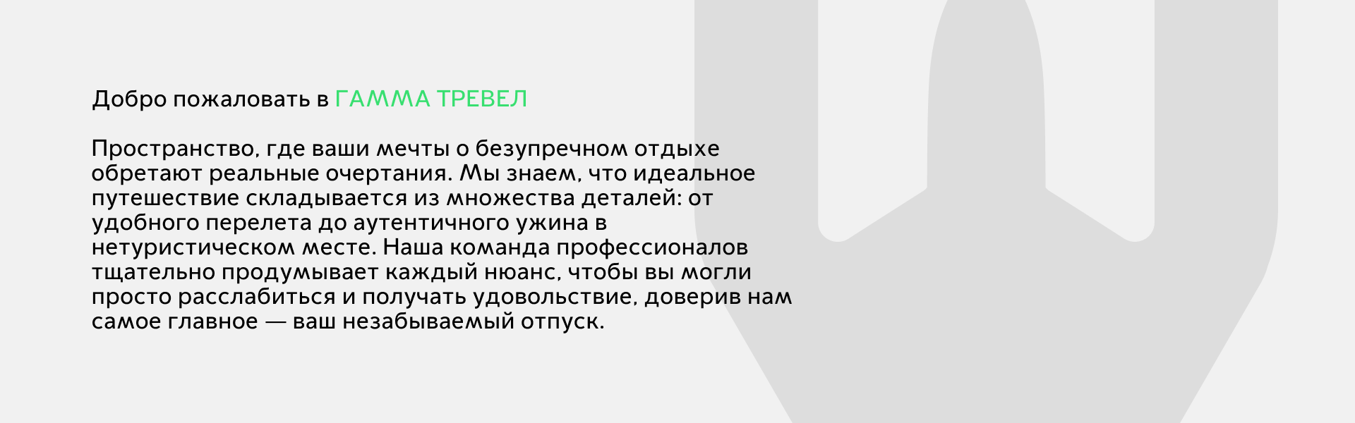 Туристическое агенство ГАММА ТРЕВЕЛ (GAMMA TRAVEL) — Изображение №3 — Брендинг на Dprofile