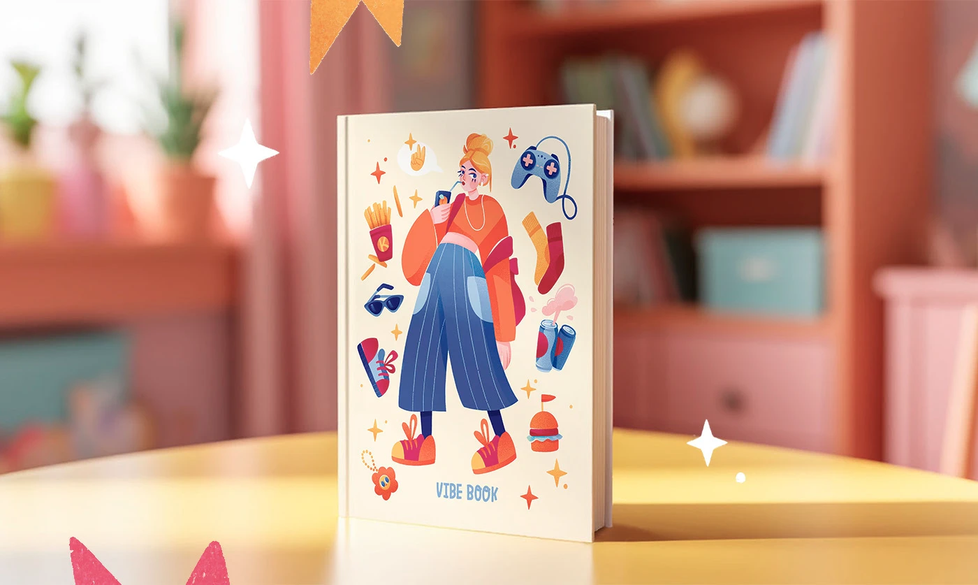 Серия обложек для блокнотов VIBE BOOK — Изображение №3 — Иллюстрация на Dprofile