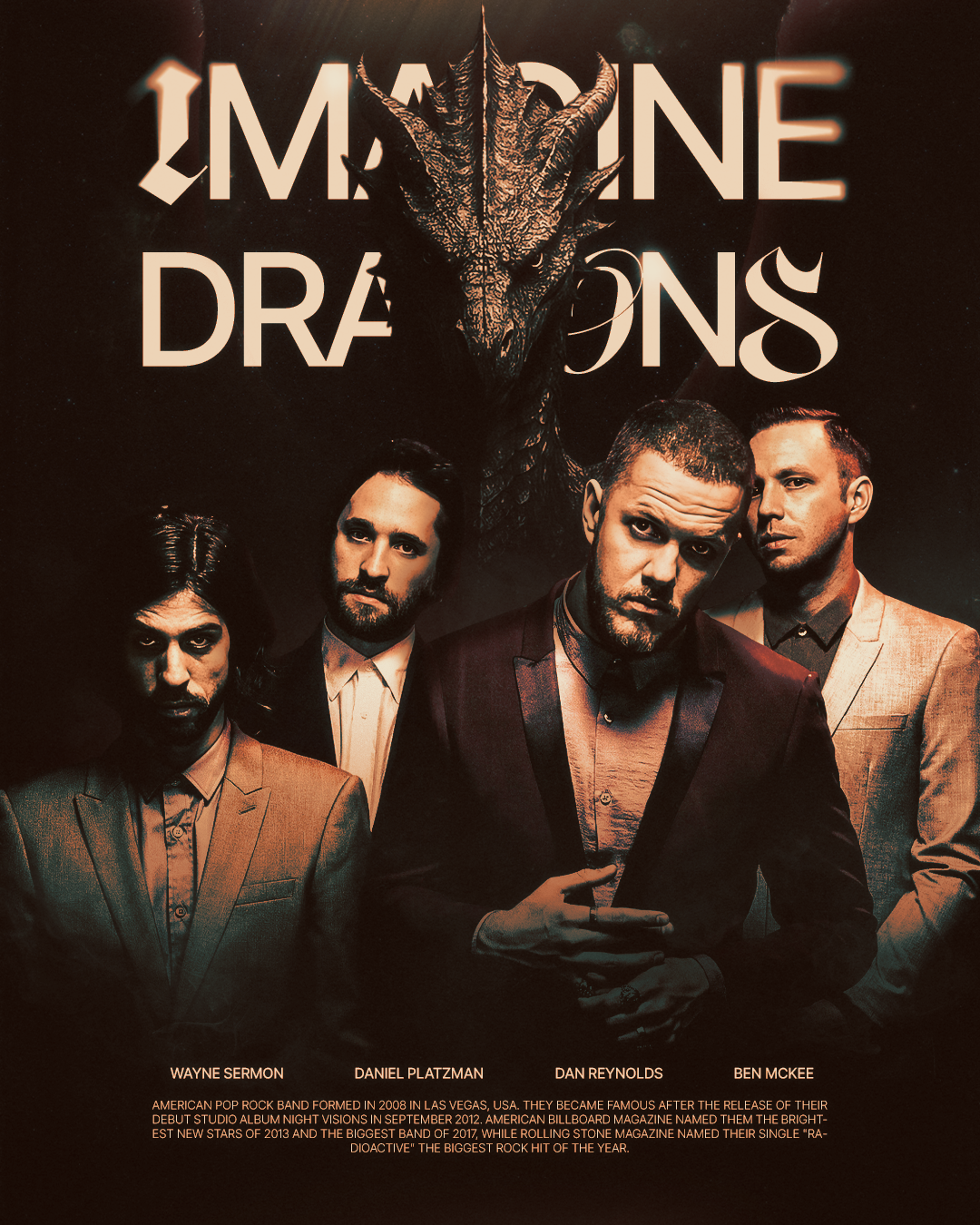 Серия постеров с артистами — Изображение №6 — Графика на Dprofile