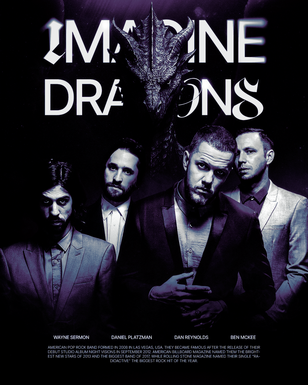 Серия постеров с артистами — Изображение №5 — Графика на Dprofile