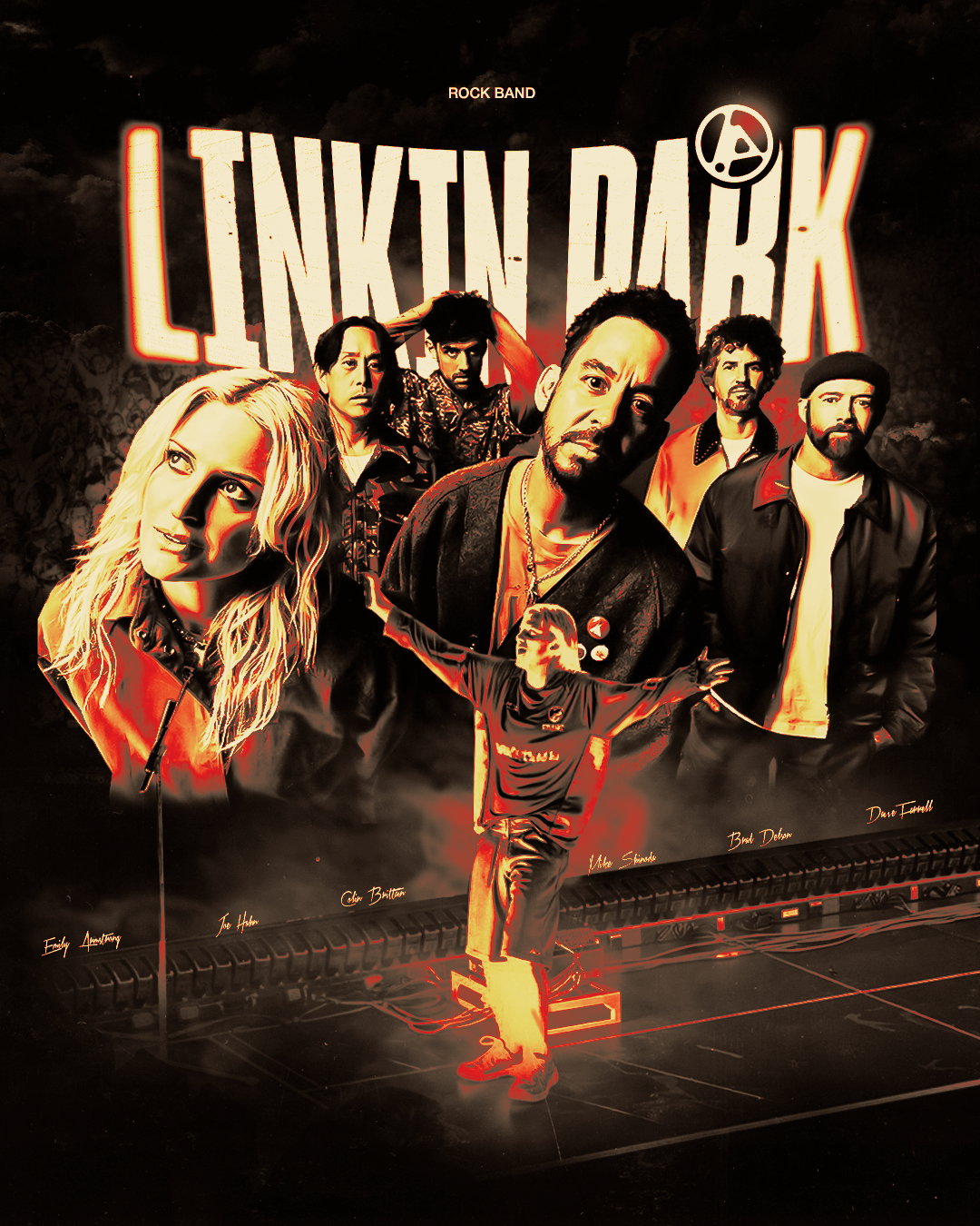 Серия постеров с артистами — Изображение №12 — Графика на Dprofile