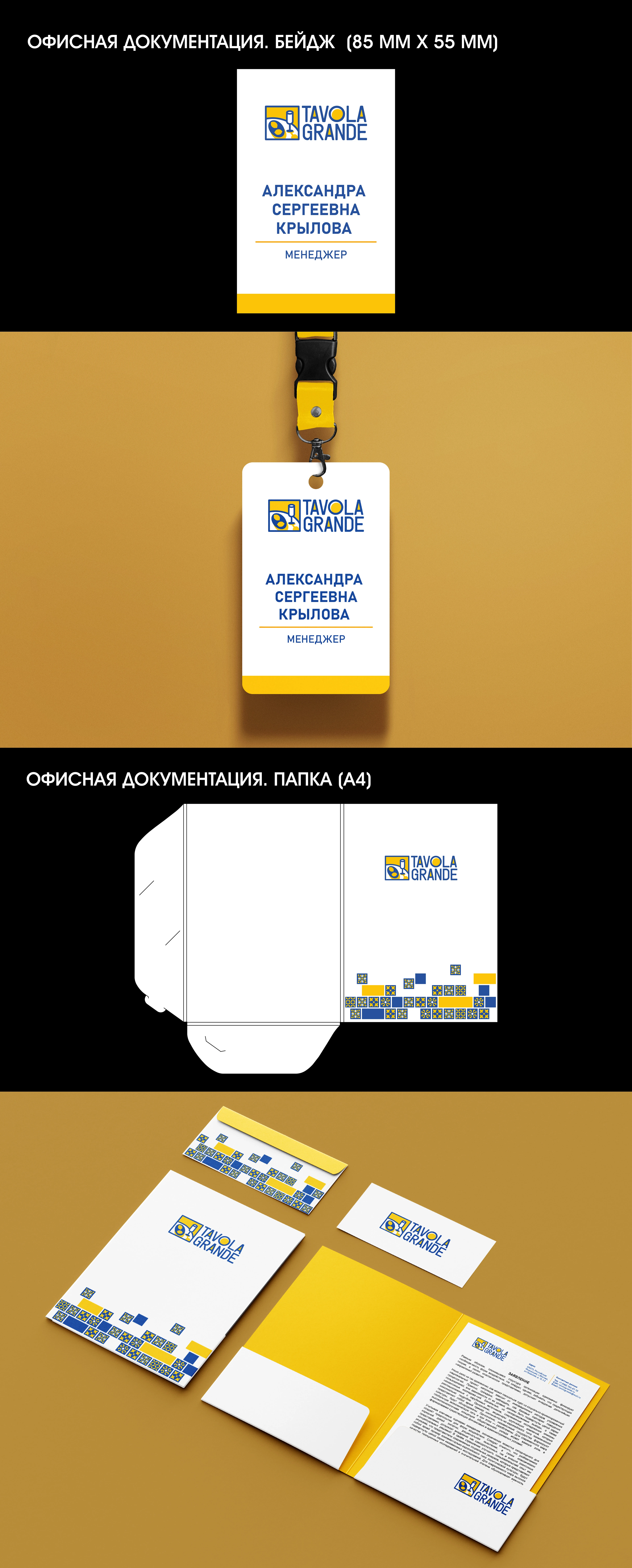 Фирменный стиль для ресторана | брендбук | гайдлайн — Изображение №5 — Брендинг на Dprofile