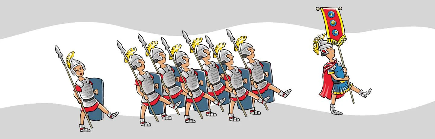 Виммельбух Древний мир — Изображение №8 — Иллюстрация на Dprofile